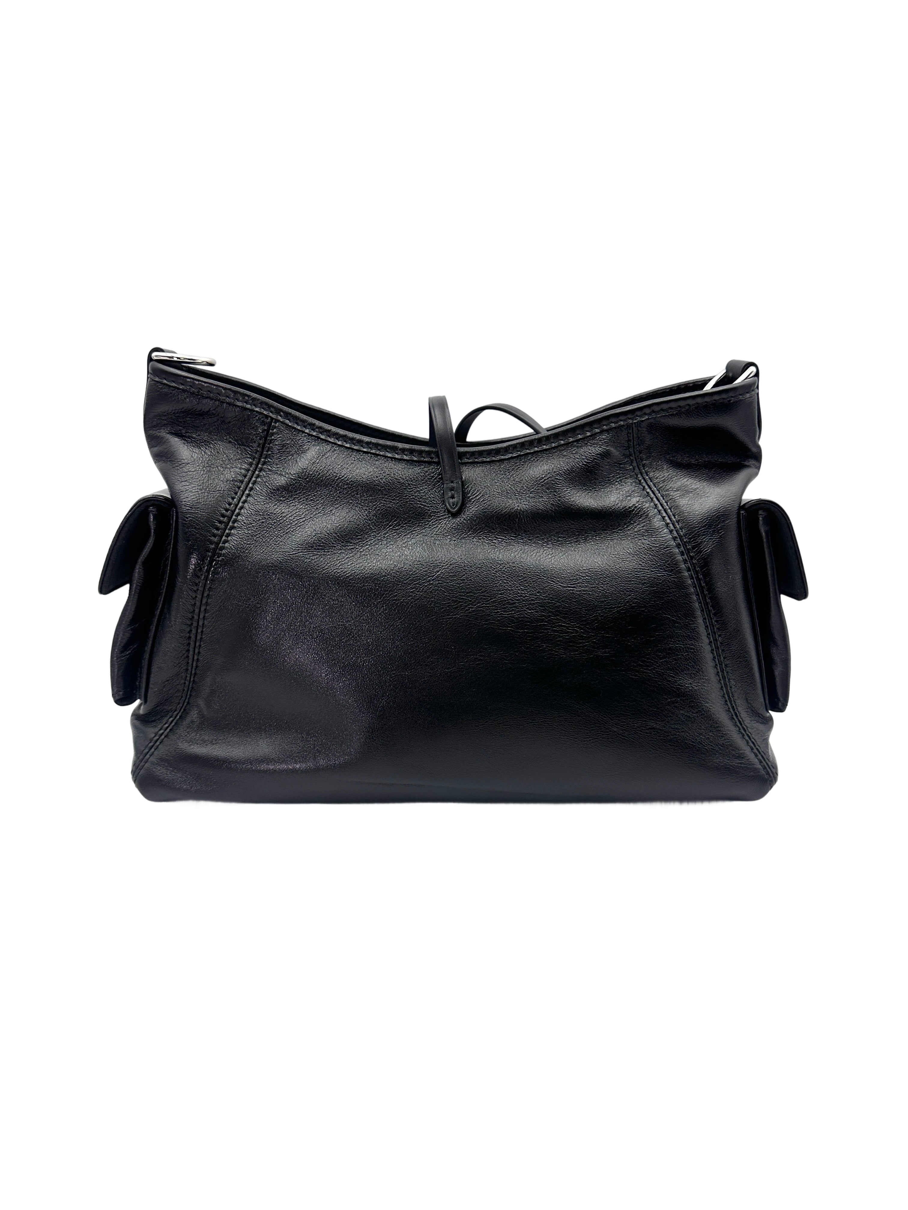 Louis Vuitton Black Carryall BB Shoulder Bag LVJ260424