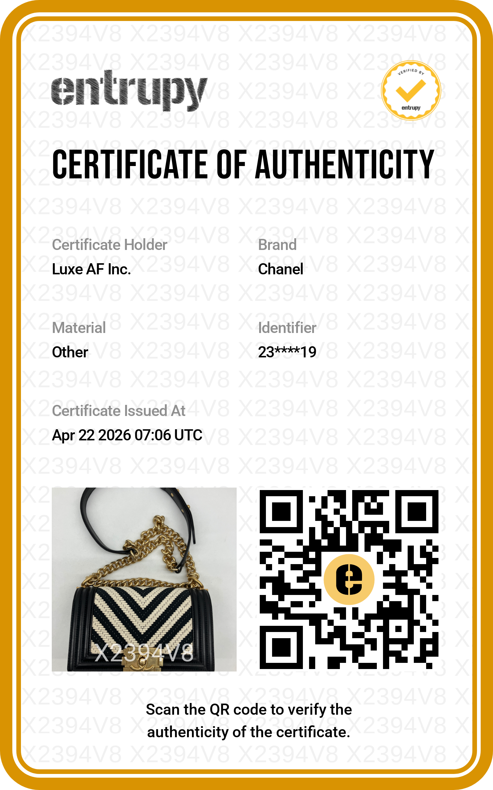 Chanel LeBoy Black/White Fabric Chevron Small Size Flap Bag With Gold Buckle(23***19) IRIS174