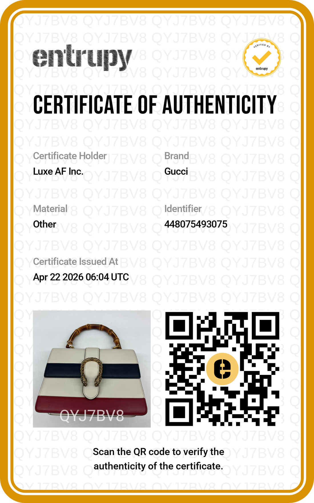 Gucci Dionysus Multicolor Leather Bamboo Handle Bag GG858