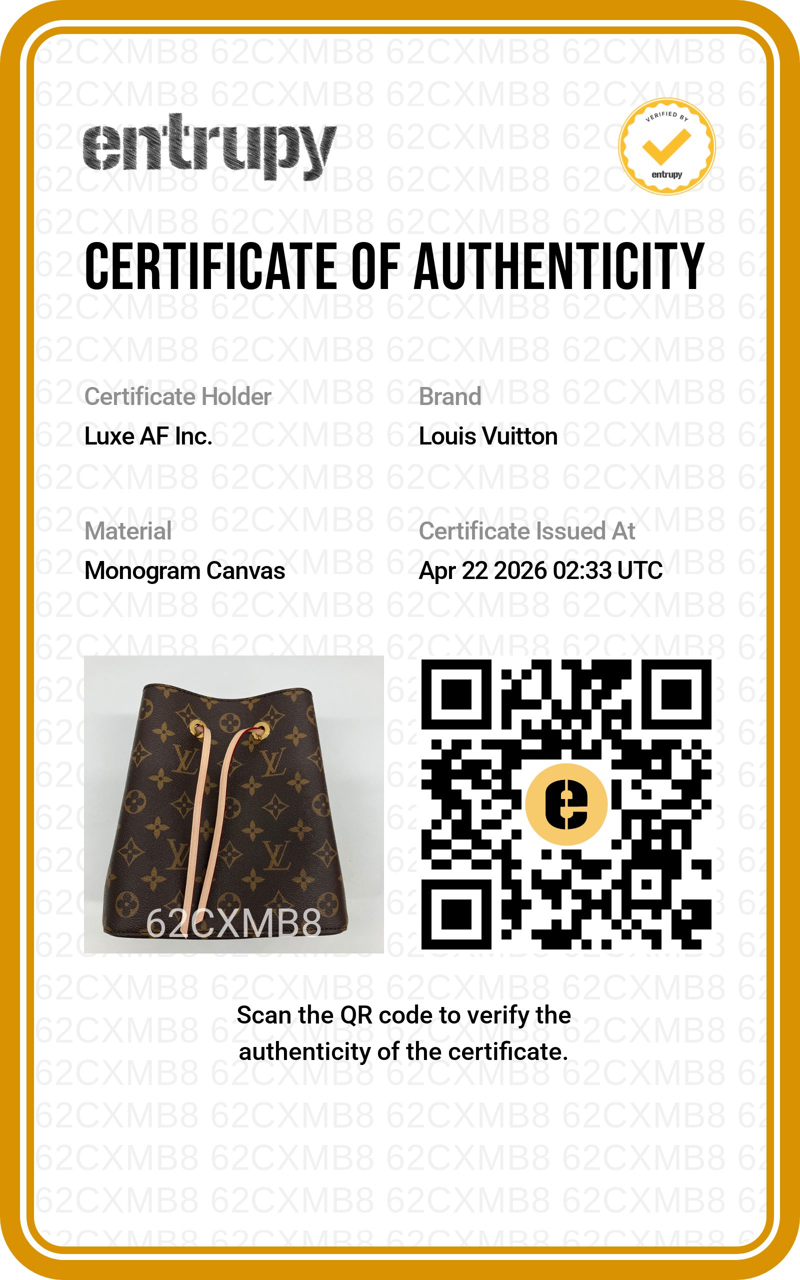 Louis Vuitton Neonoe Monogram Canvas Bucket Bag LV2457