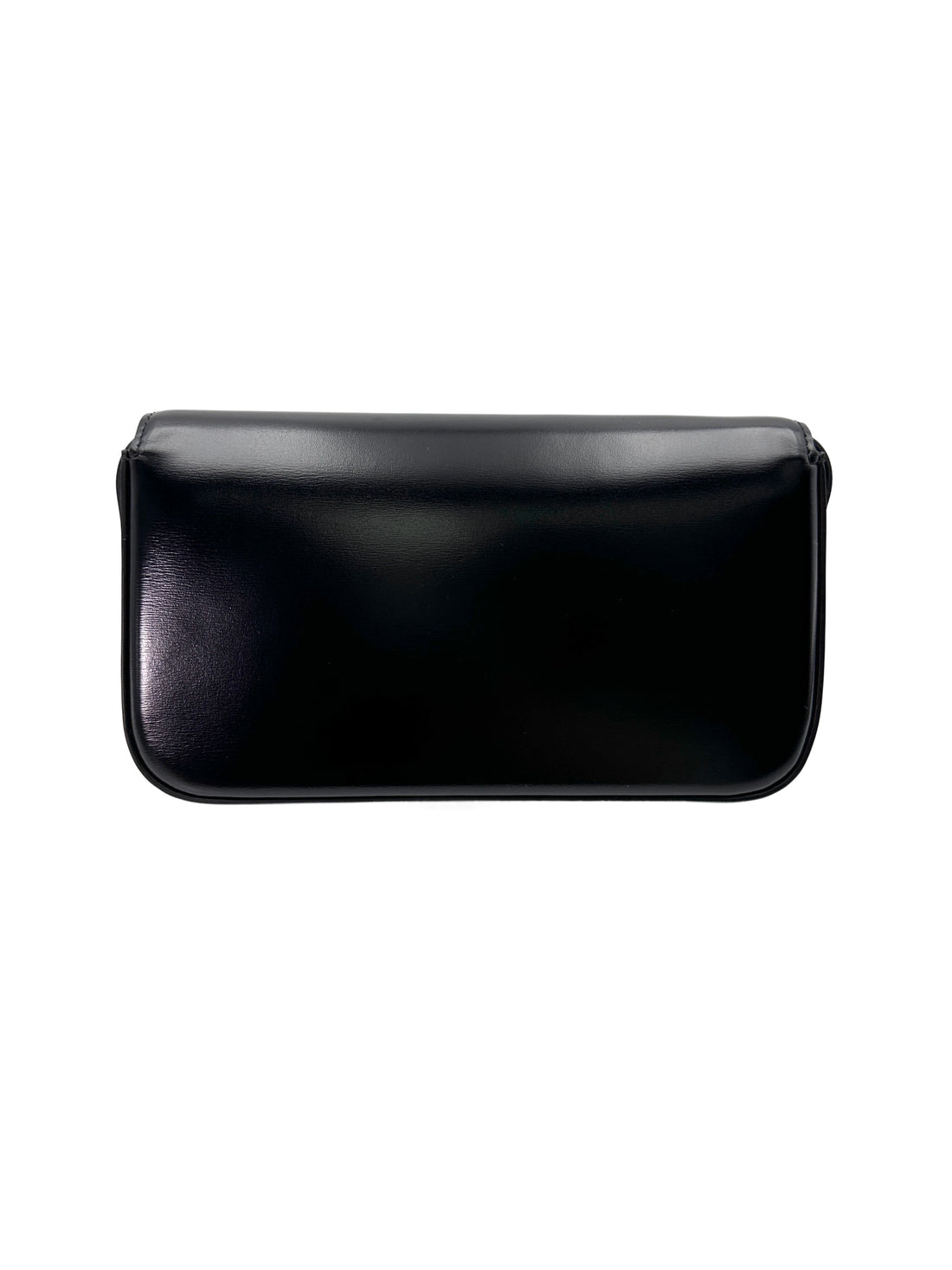 Celine Claude Triomphe Black Leather Shoulder Bag CEH260423