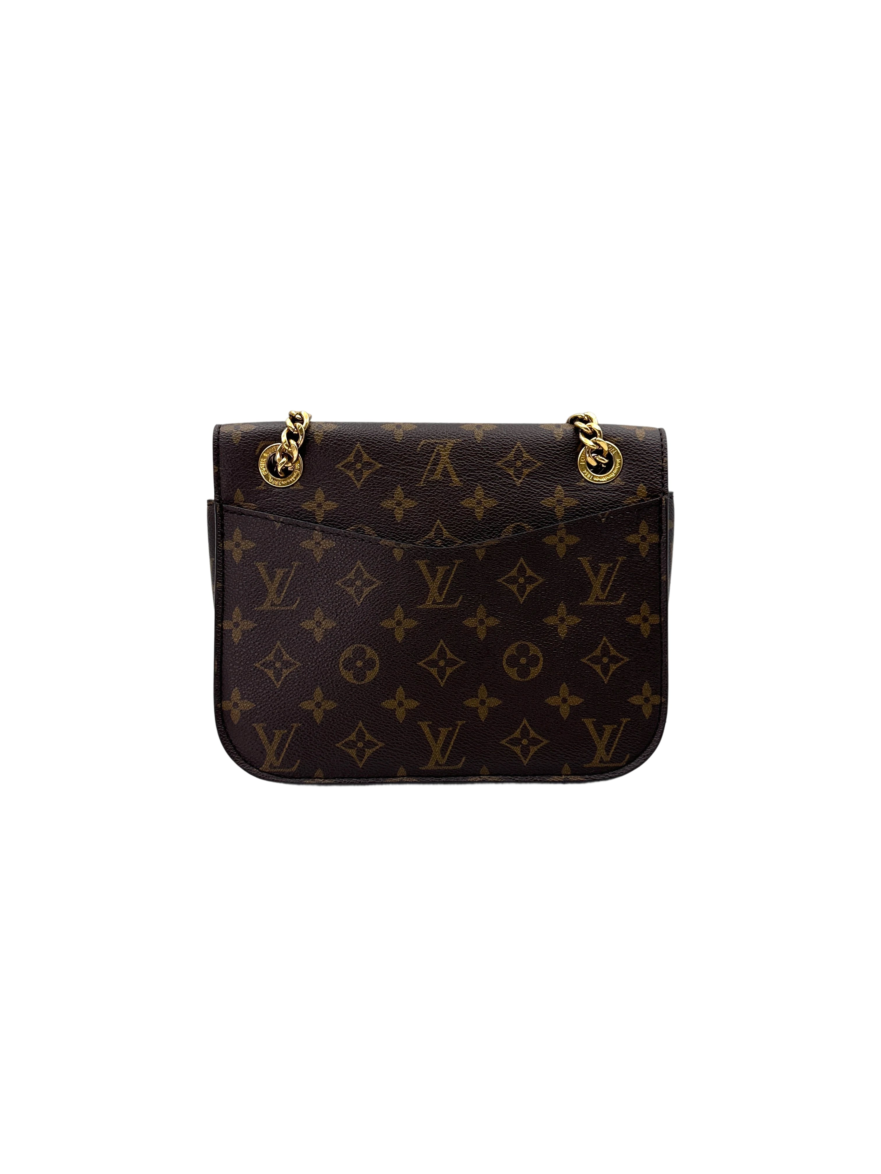 Louis Vuitton Passy Monogram Canvas Chain Bag LV2465