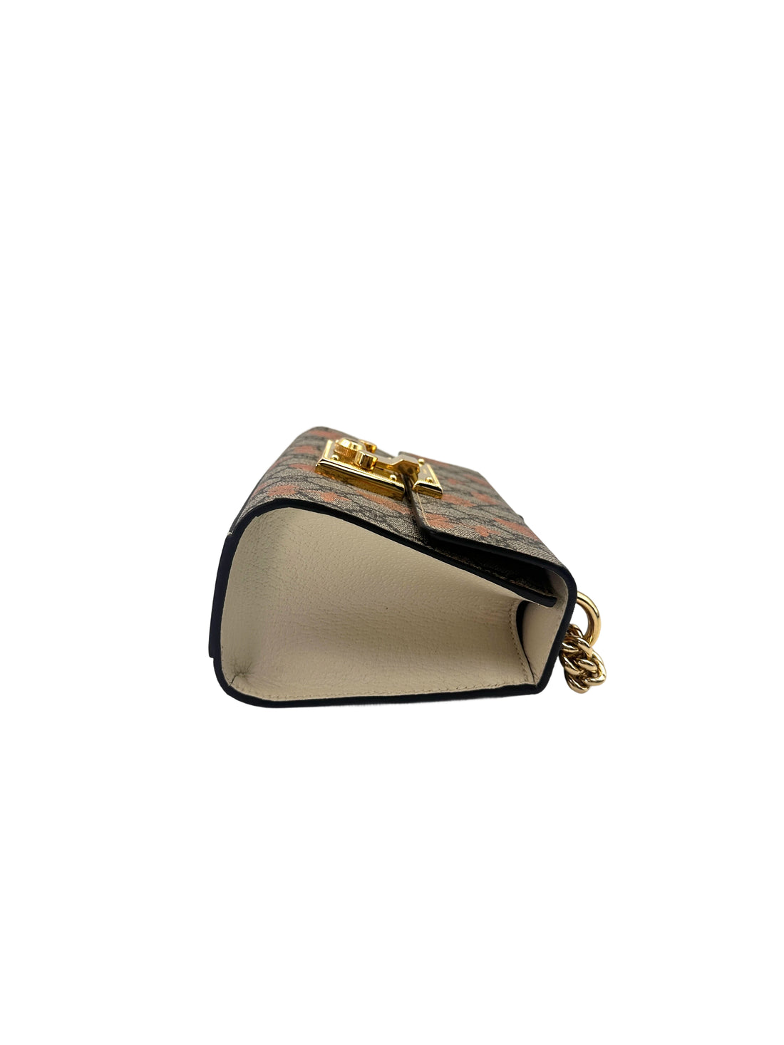 Gucci Padlock GG Supreme Berry Print Shoulder Bag GG860