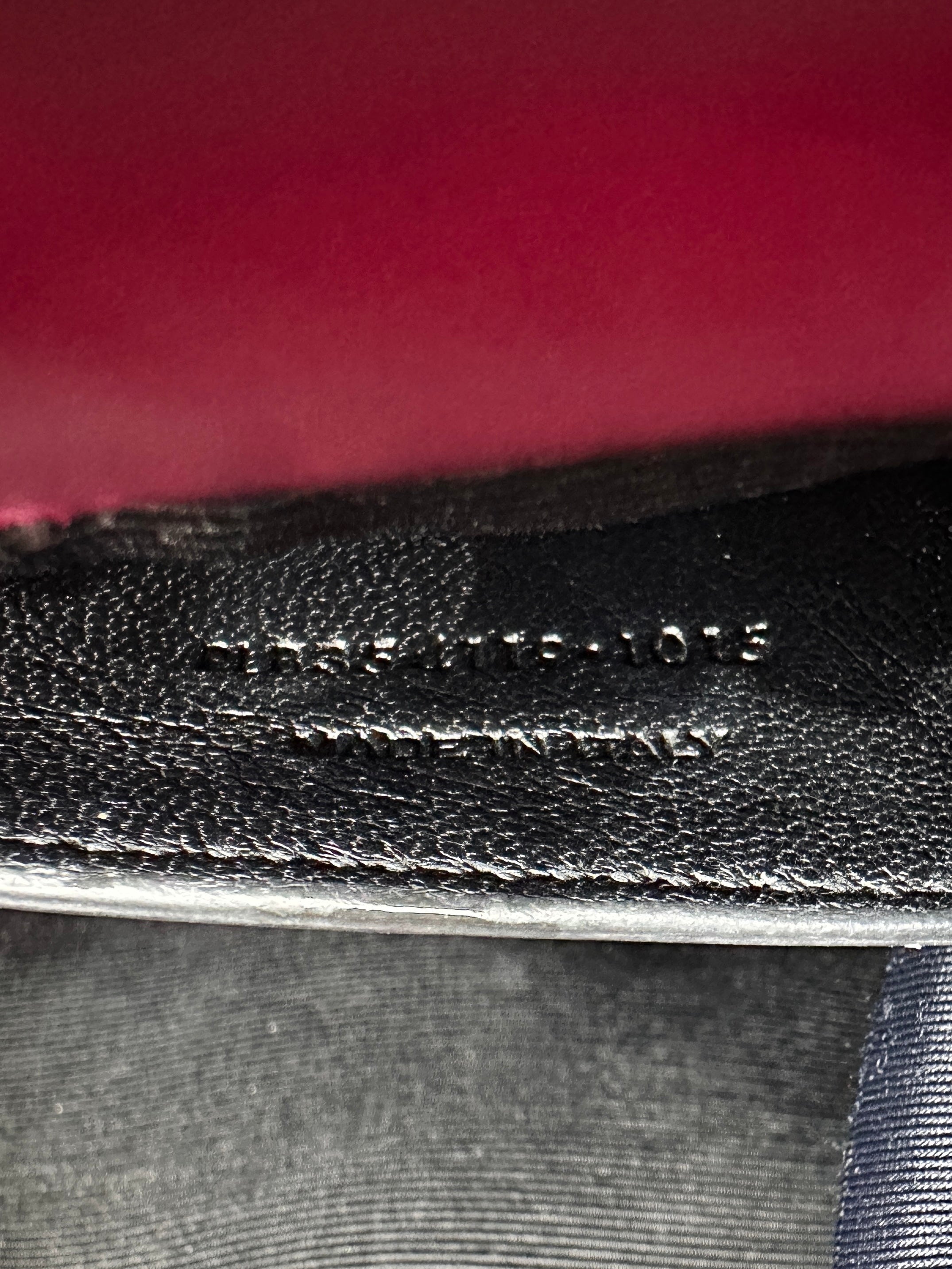 Saint Laurent Kate Tassel Red Croc-Embossed Leather Flap Bag SL189