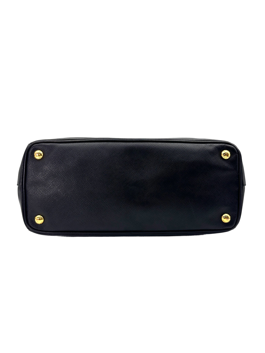 Prada Galleria Black Saffiano Lux Leather Medium Size Handle Bag PR278