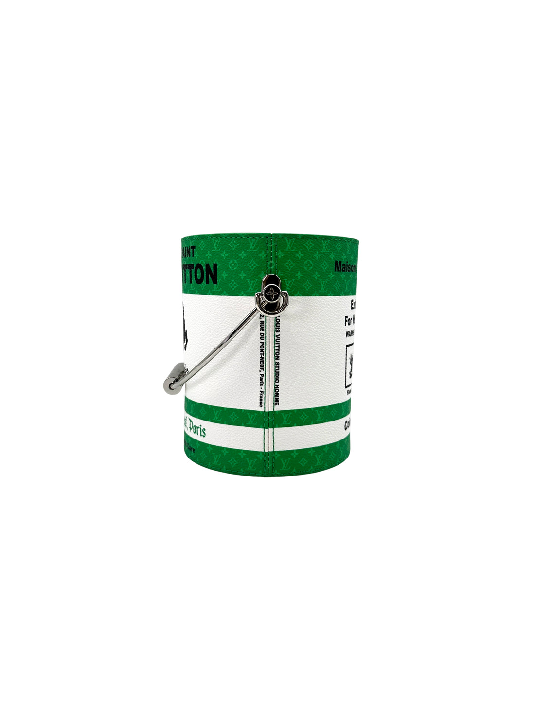 Louis Vuitton Green Monogram LV Paint Can Bag LV2468