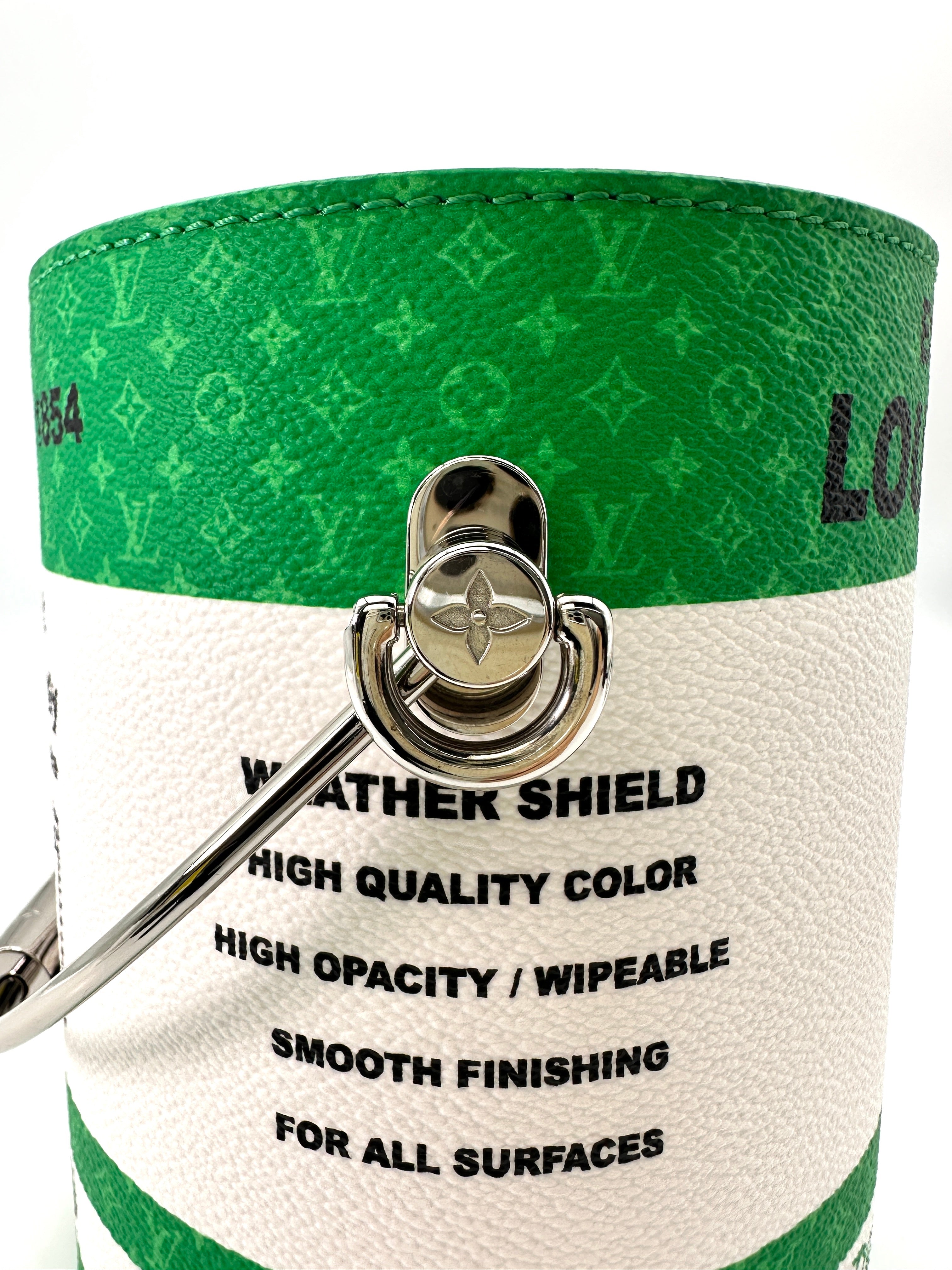 Louis Vuitton Green Monogram LV Paint Can Bag LV2468