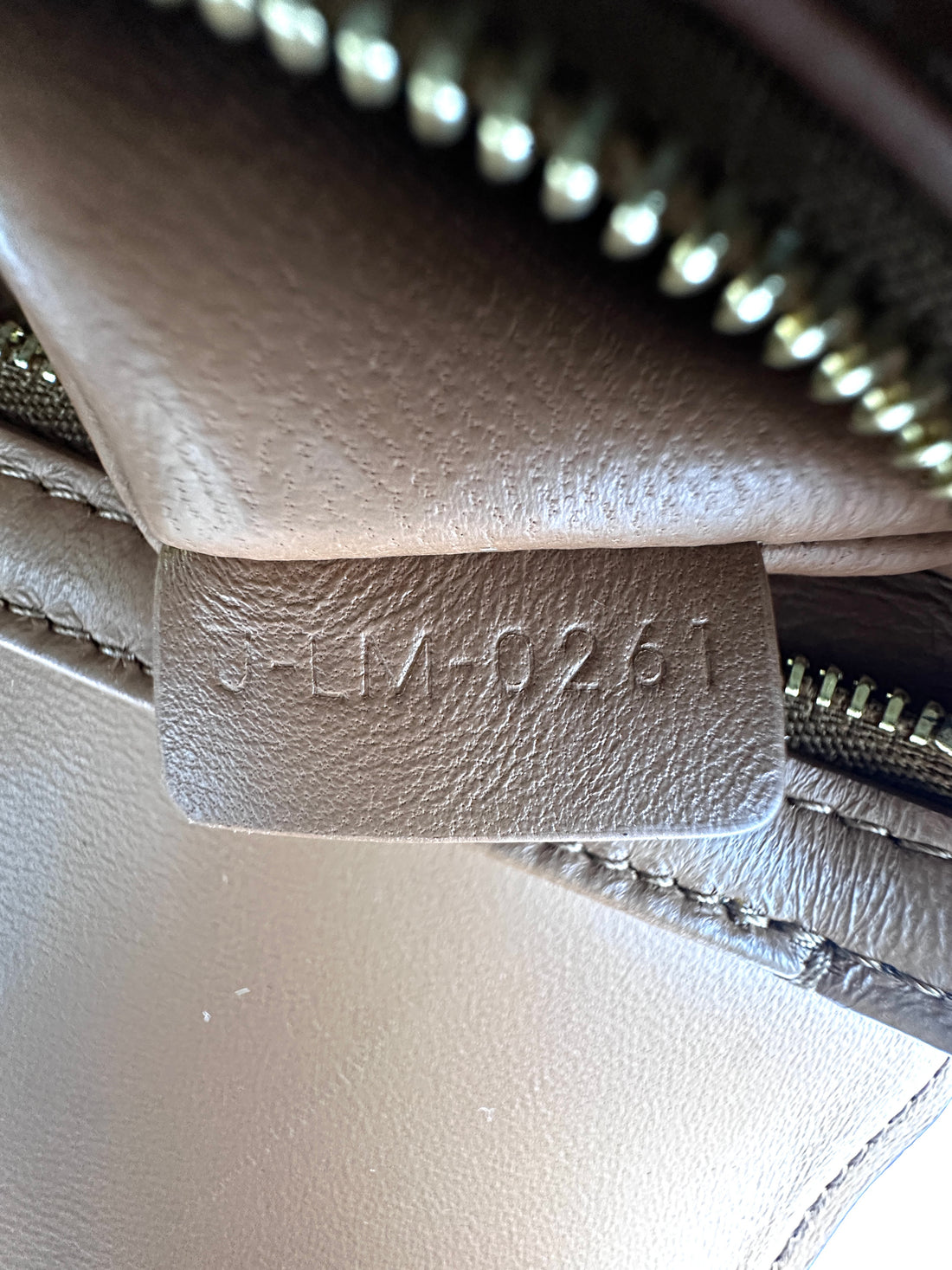 Celine Teen Triomphe White Canvas Shoulder Bag CEN260424