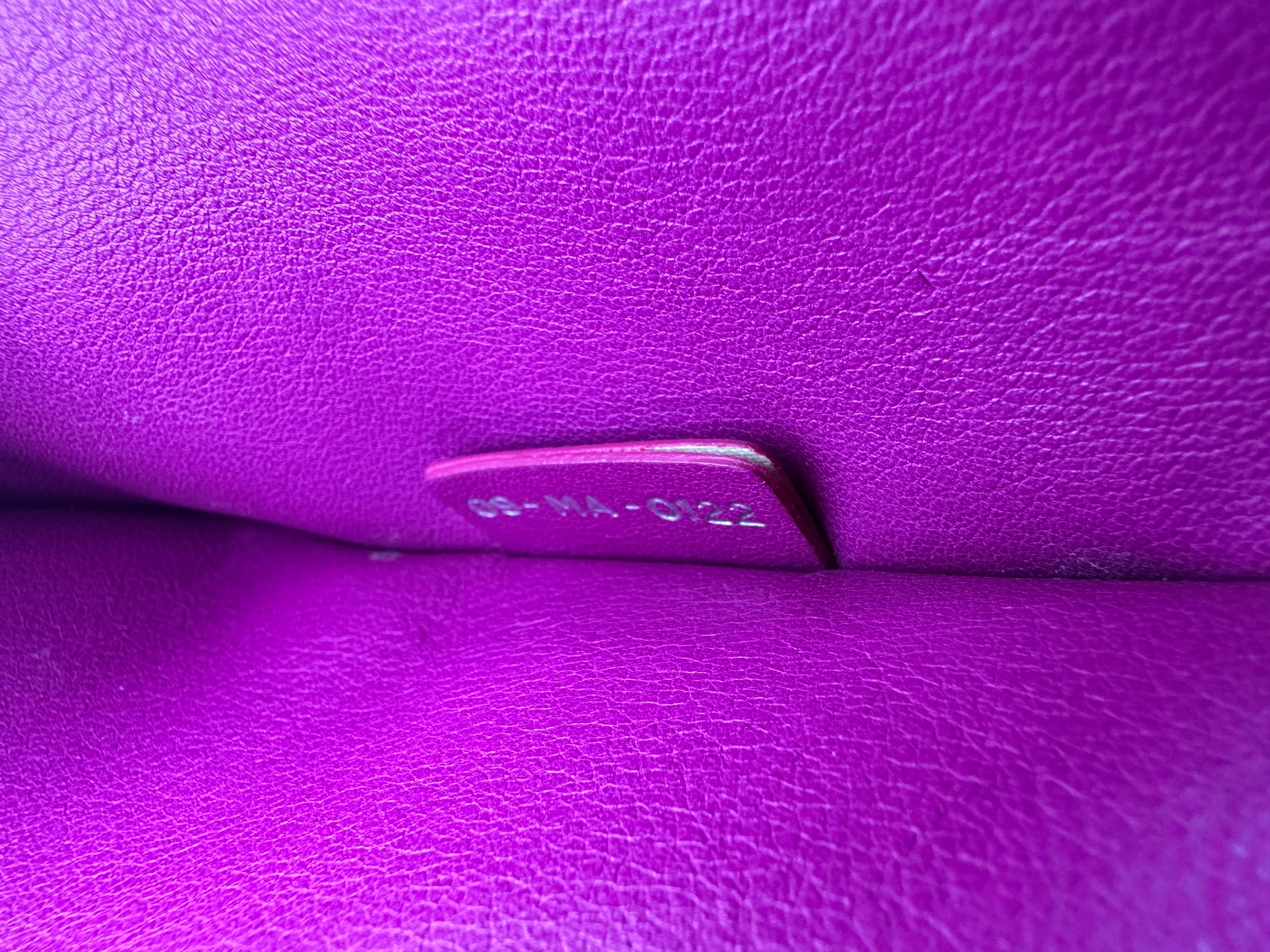 Christian Dior Diorissimo Beige Leather Large Size Handle Bag DR680