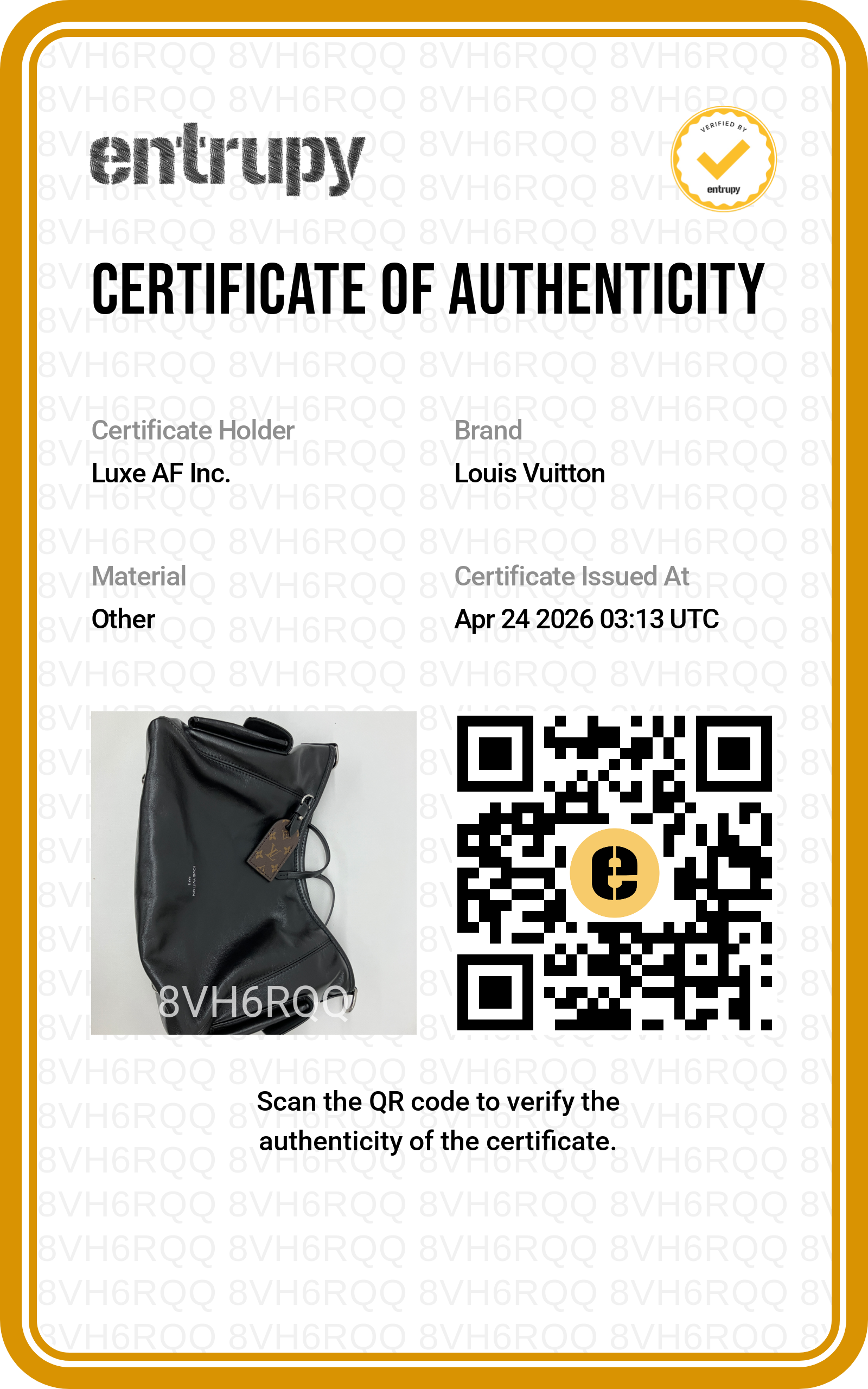Louis Vuitton Black Carryall BB Shoulder Bag LVJ260424