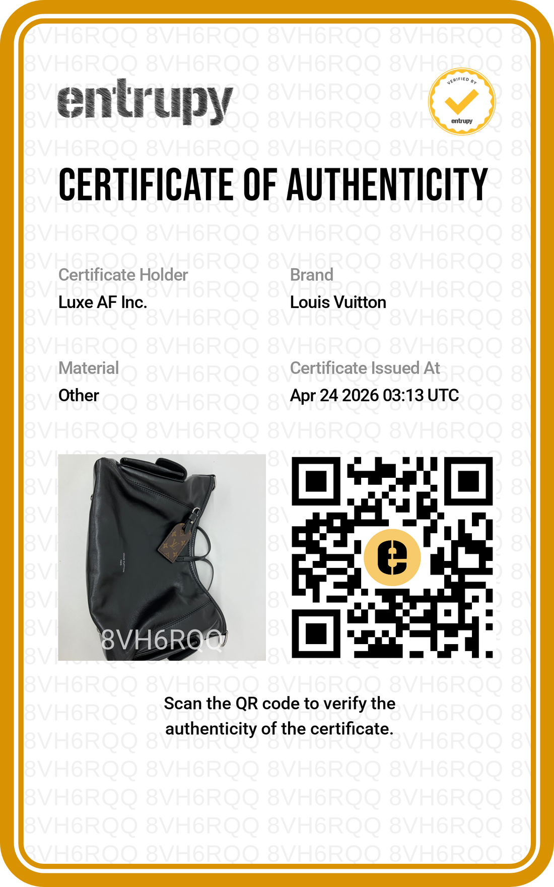 Louis Vuitton Black Carryall BB Shoulder Bag LVJ260424