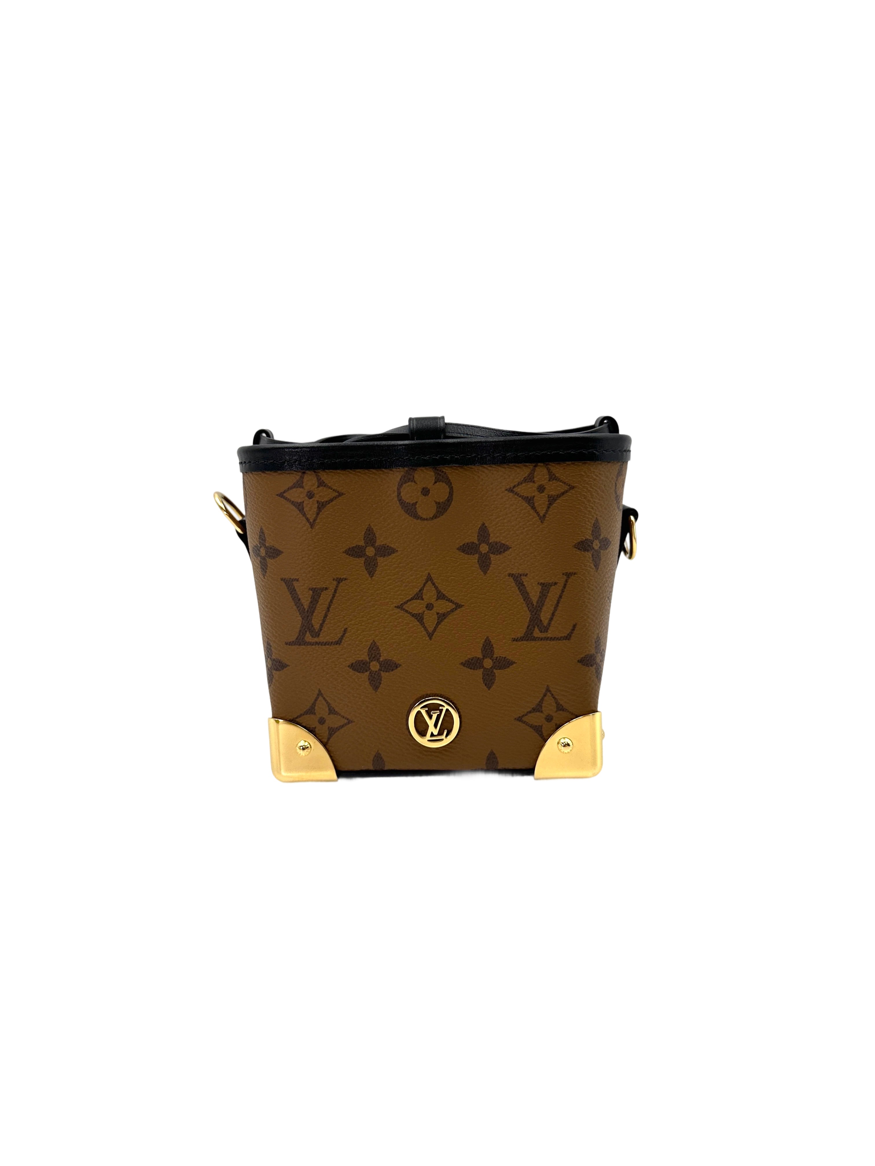 Louis Vuitton Noe Purse LV Charms Monogram Reverse Canvas Bucket Bag LV2477