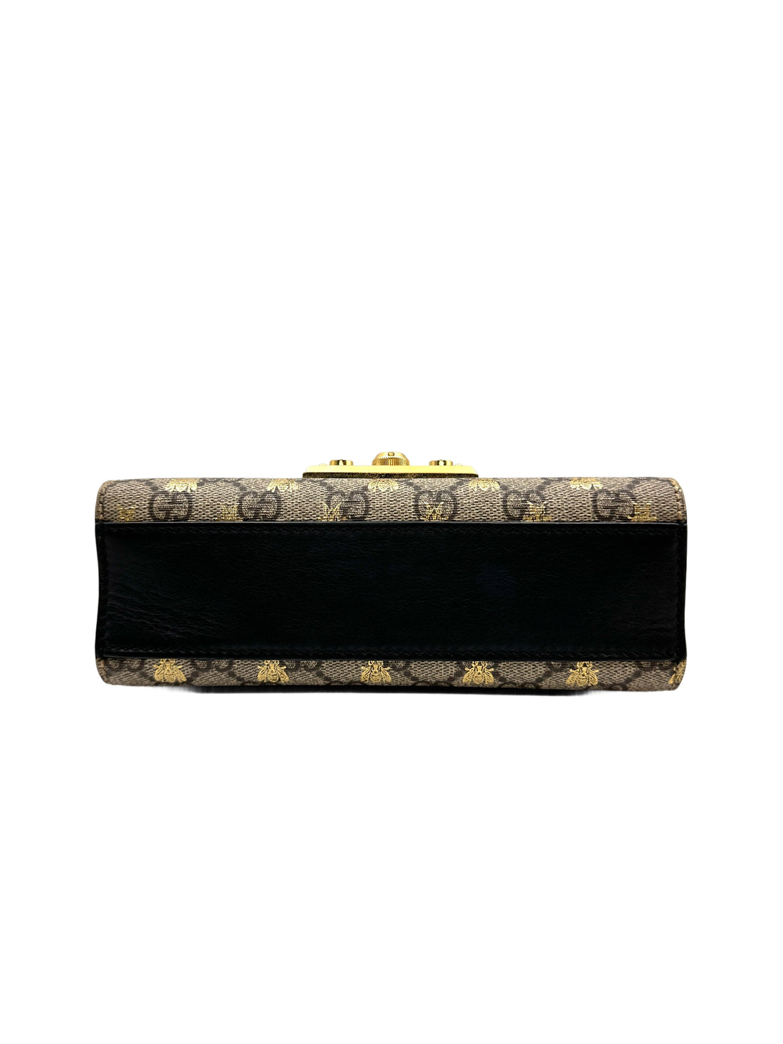 Gucci Padlock GG Supreme Bee Print Shoulder Bag GG863