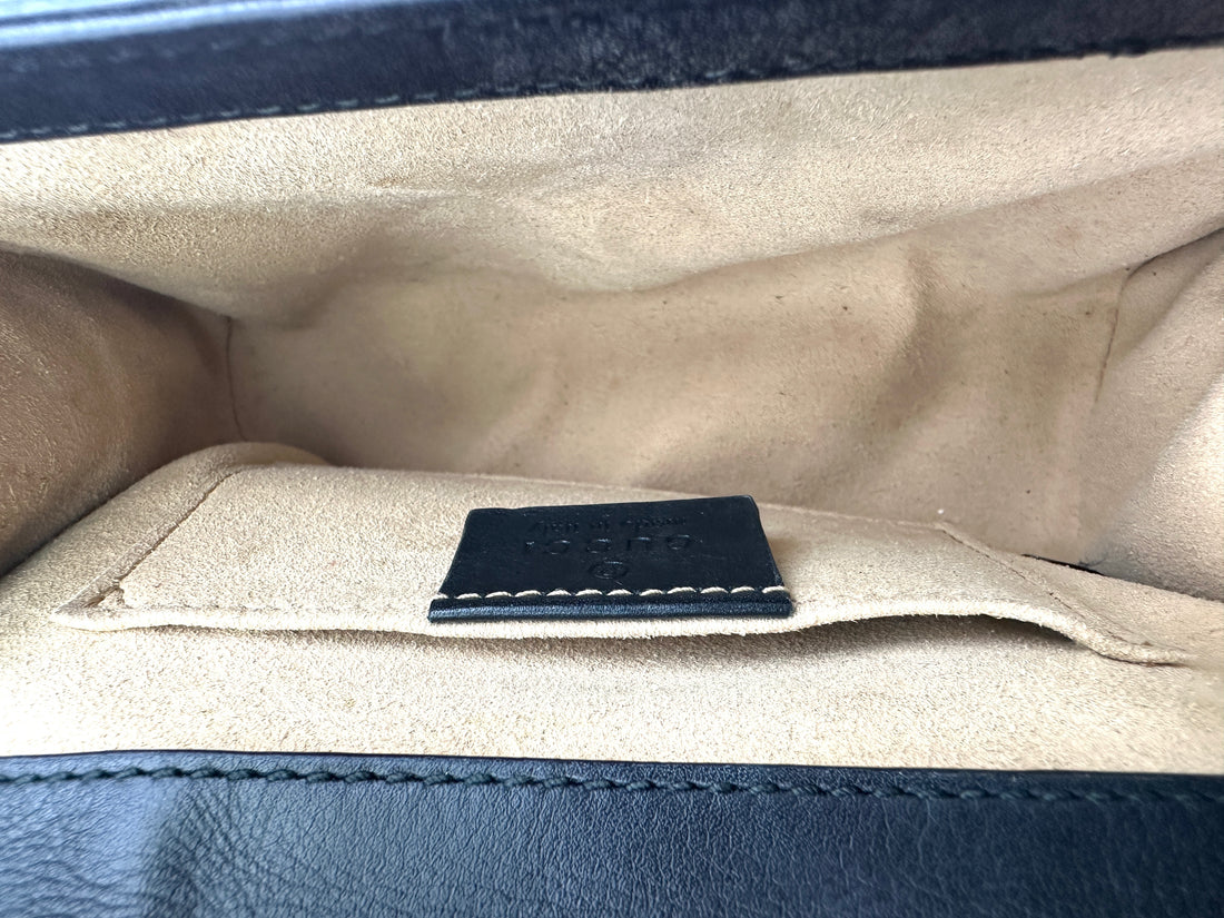 Gucci Padlock GG Supreme Bee Print Shoulder Bag GG863