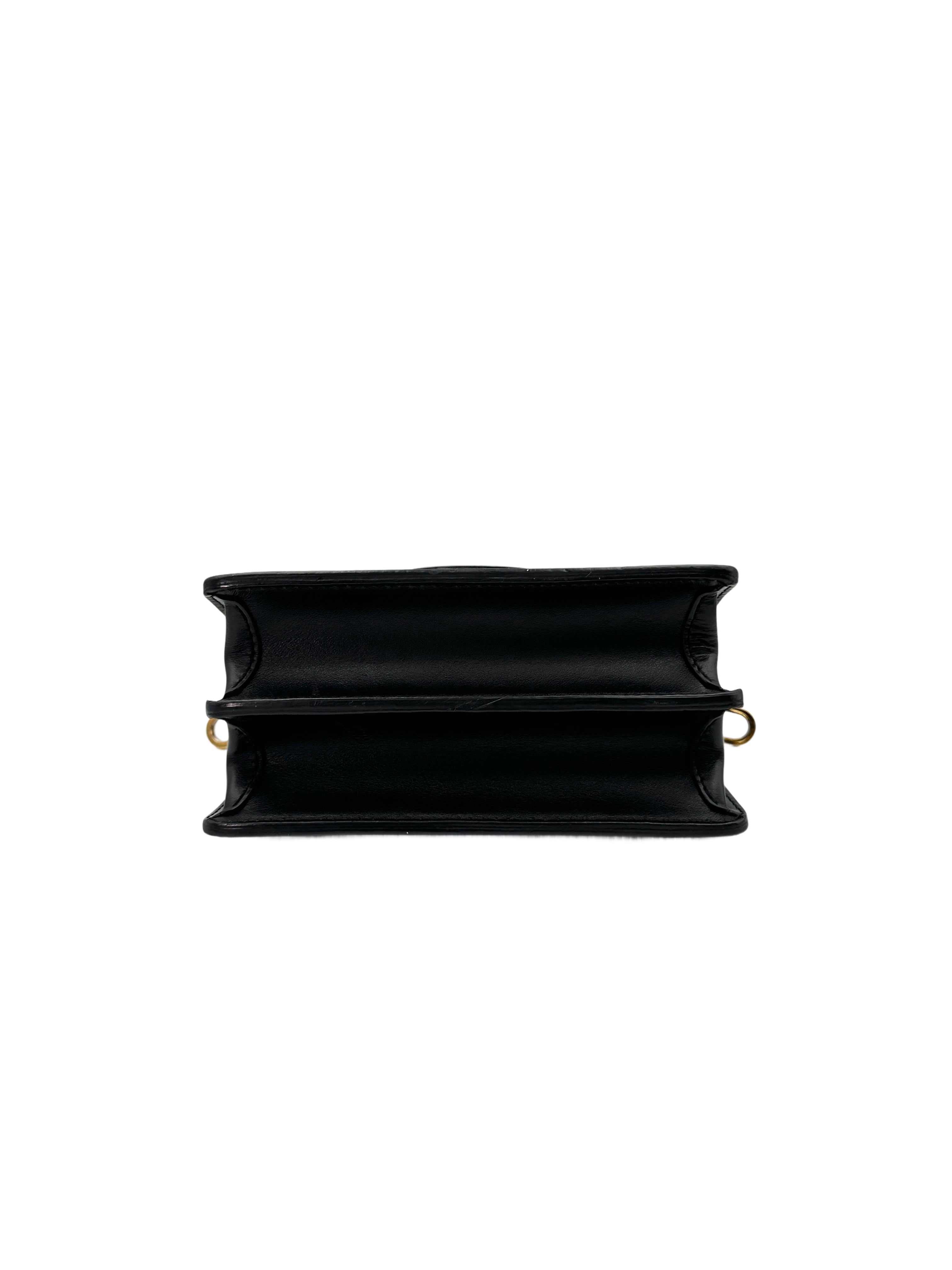 Louis Vuitton Dauphine Black Epi Leather Shoulder Bag LV2480
