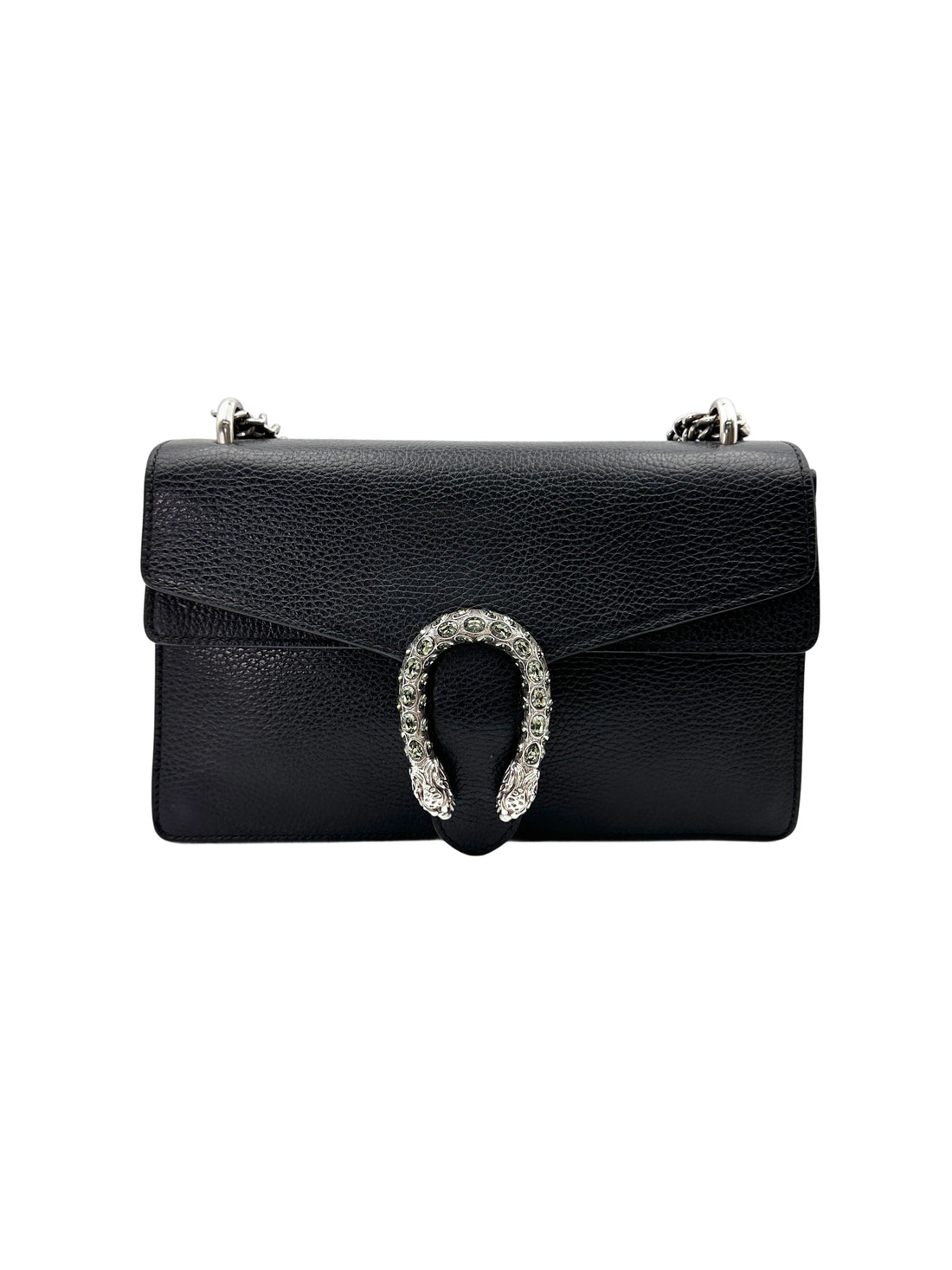 Gucci Dionysus Black Leather Shoulder Bag GG864
