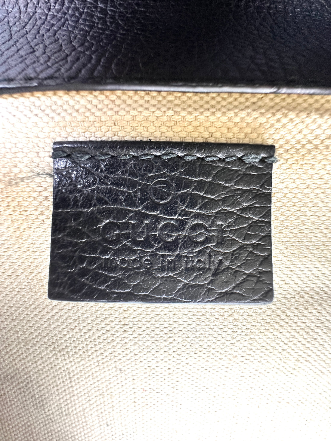 Gucci Dionysus Black Leather Shoulder Bag GG864