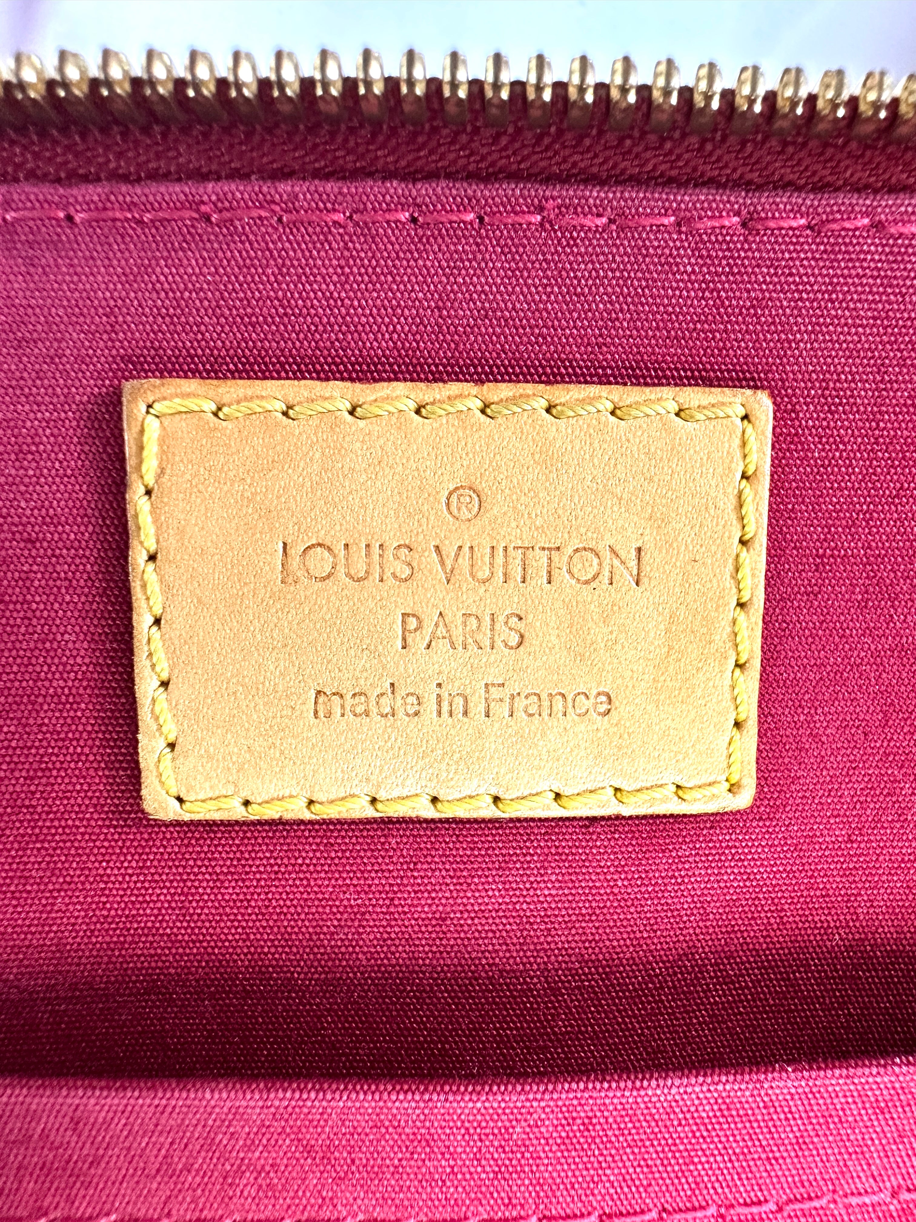 Louis Vuitton Alma BB Red Epi Leather Handle Bag LV2484