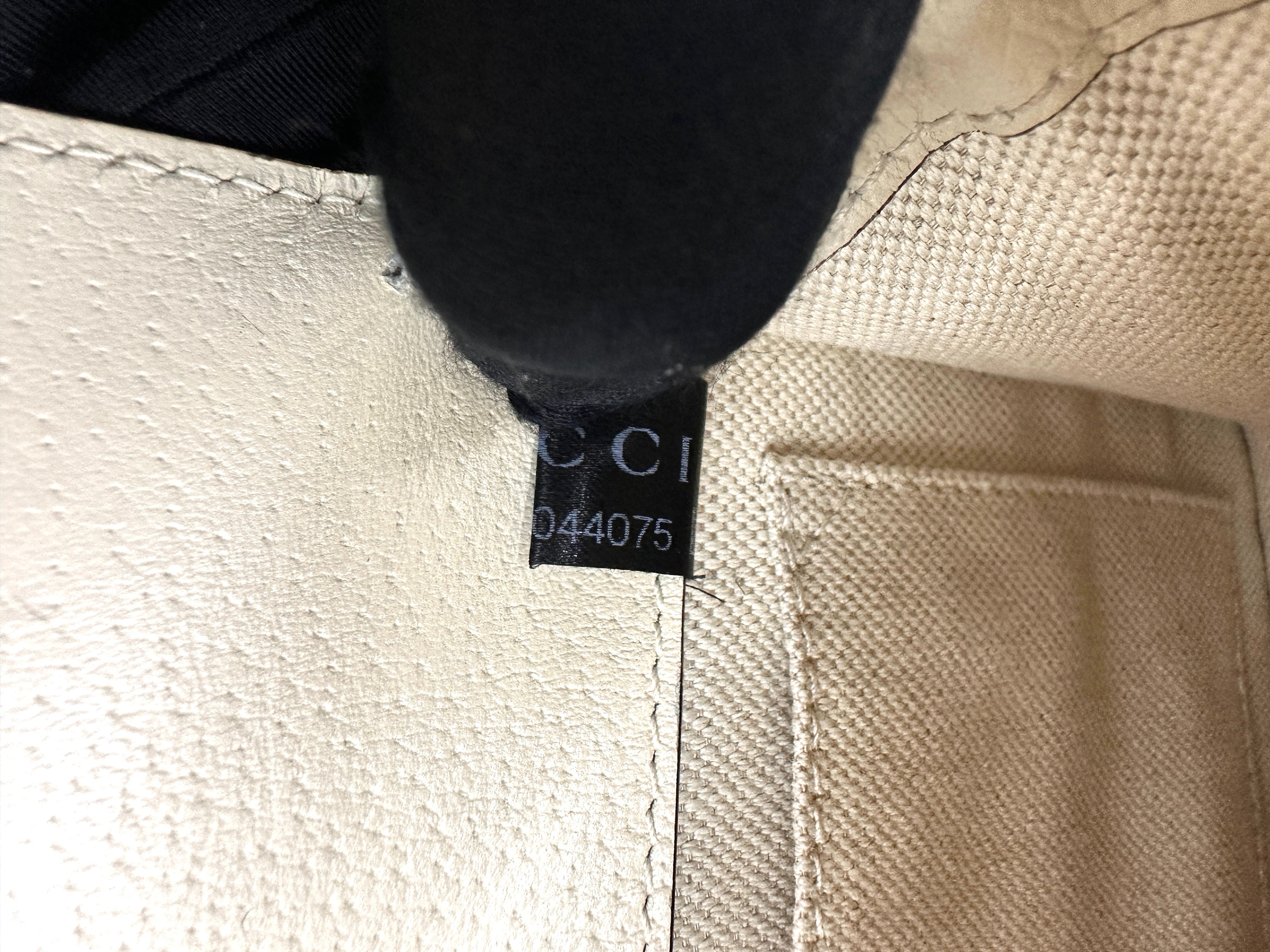 Gucci Dionysus White Leather Bamboo Handle Bag GG867