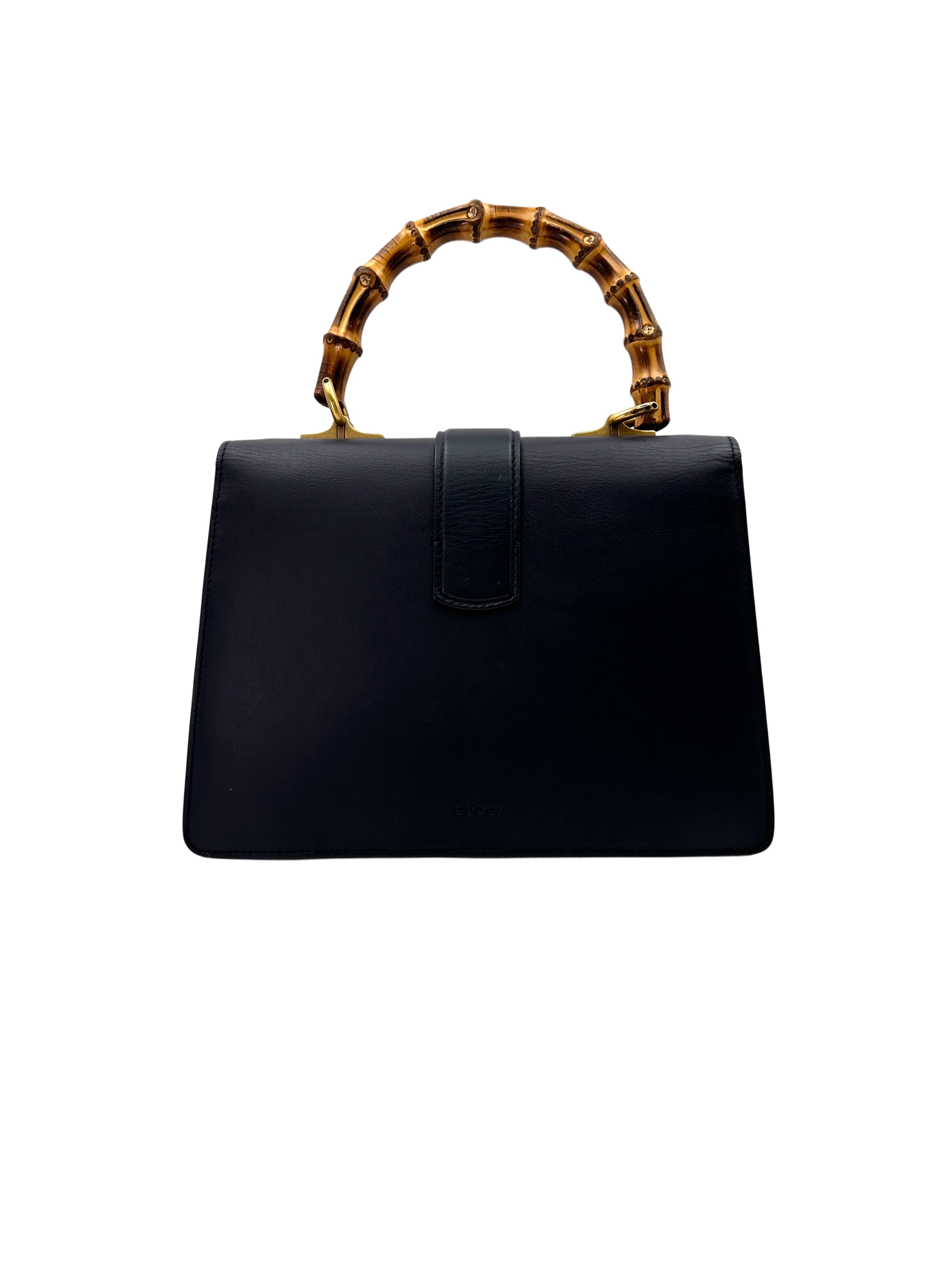 Gucci Dionysus Multicolor Leather Bamboo Handle Bag GG868
