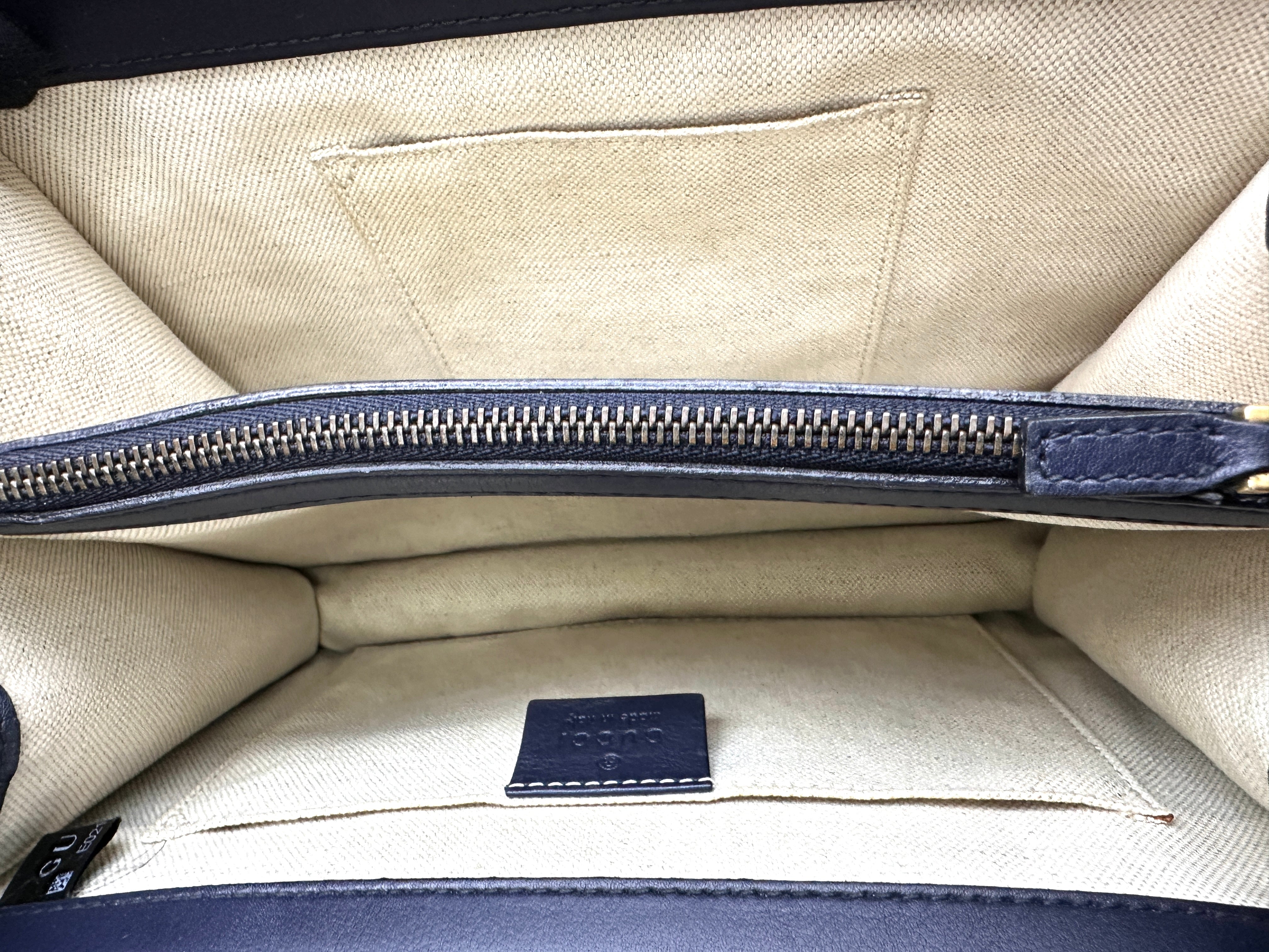 Gucci Dionysus Multicolor Leather Bamboo Handle Bag GG868