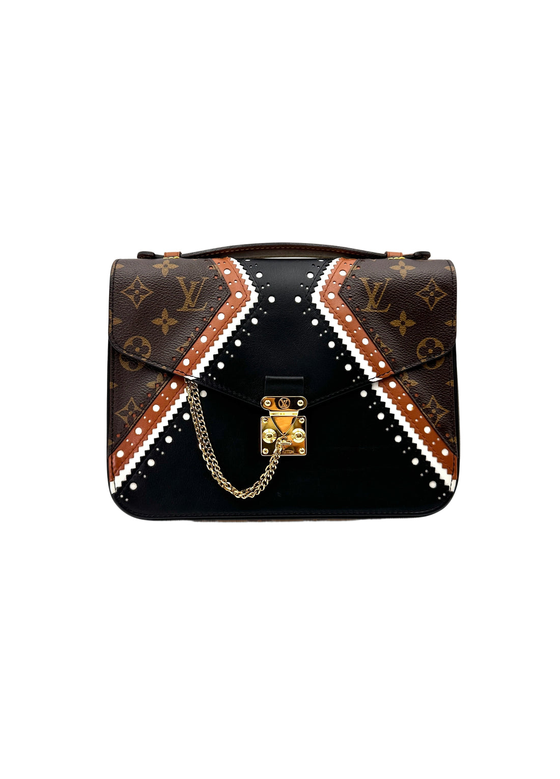 Louis Vuitton Monogram Canvas Brogue Pochette Metis LV2485