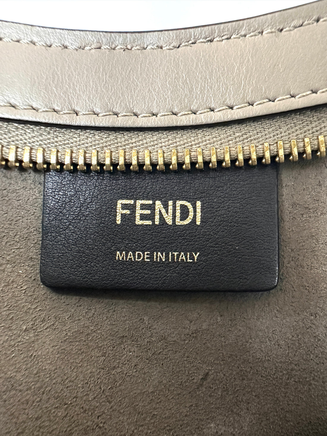 Fendi O'Lock Swing FF Tapestry Shoulder Bag FF95