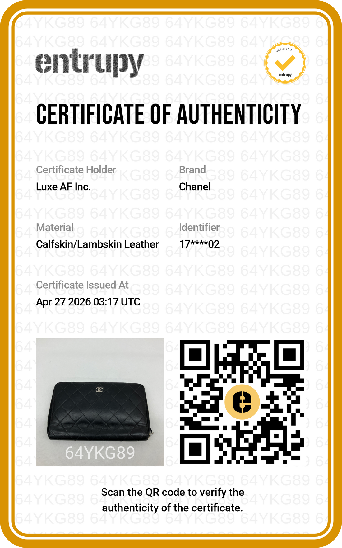 Chanel Black Matelasse Quillted Zippy Long Wallet(17***02) CC1817