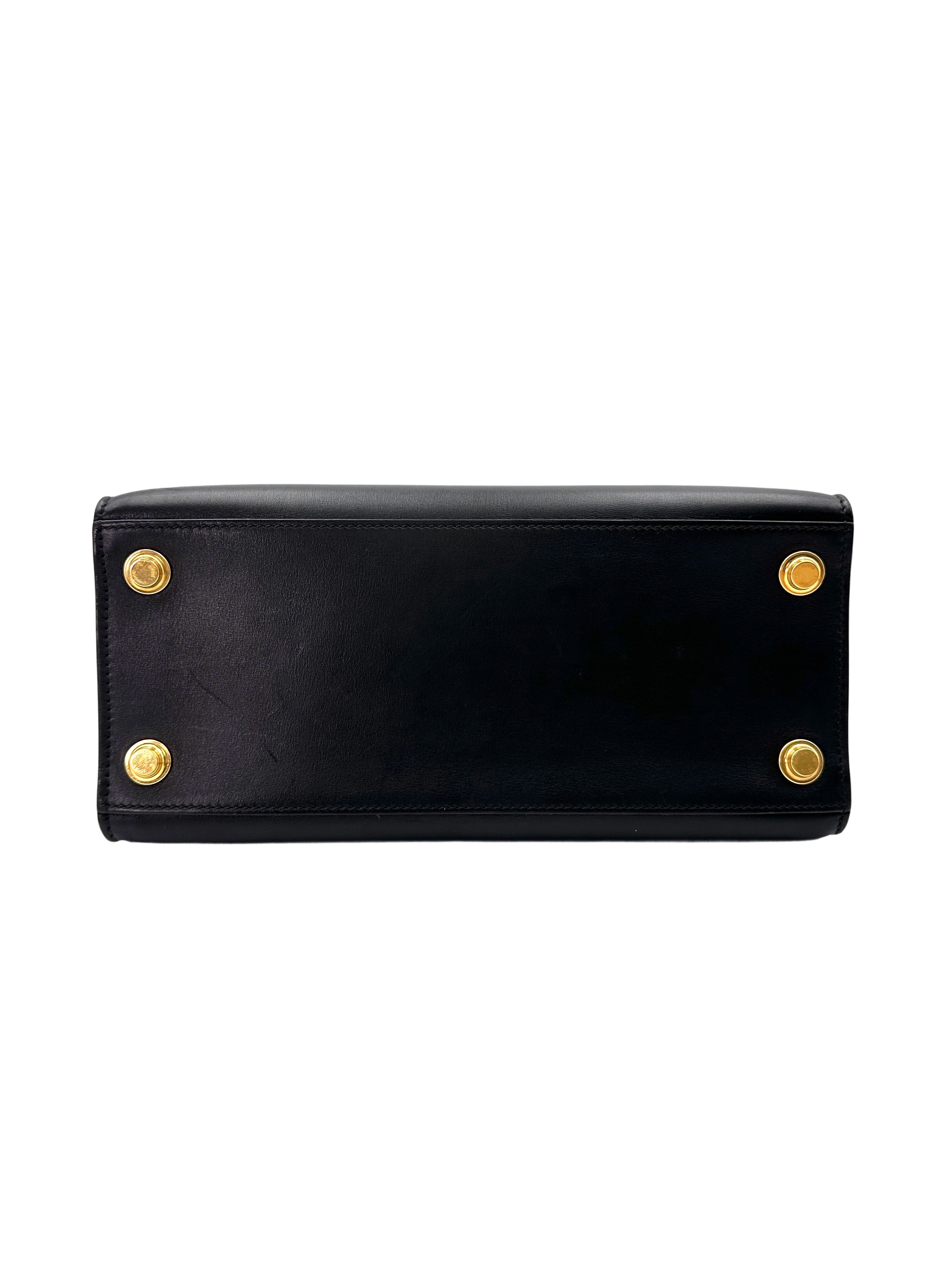 Louis Vuitton City Steamer Black Grained Leather Handle Bag LV2487