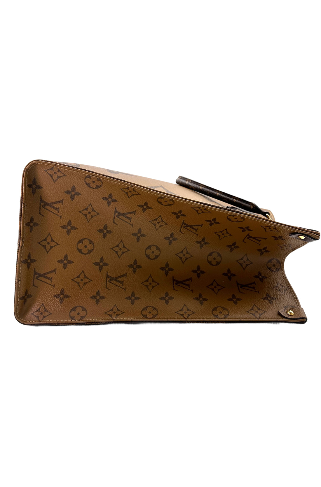 Louis Vuitton OnTheGo GM Brown Monogram Canvas Tote Handle Bag LV2505
