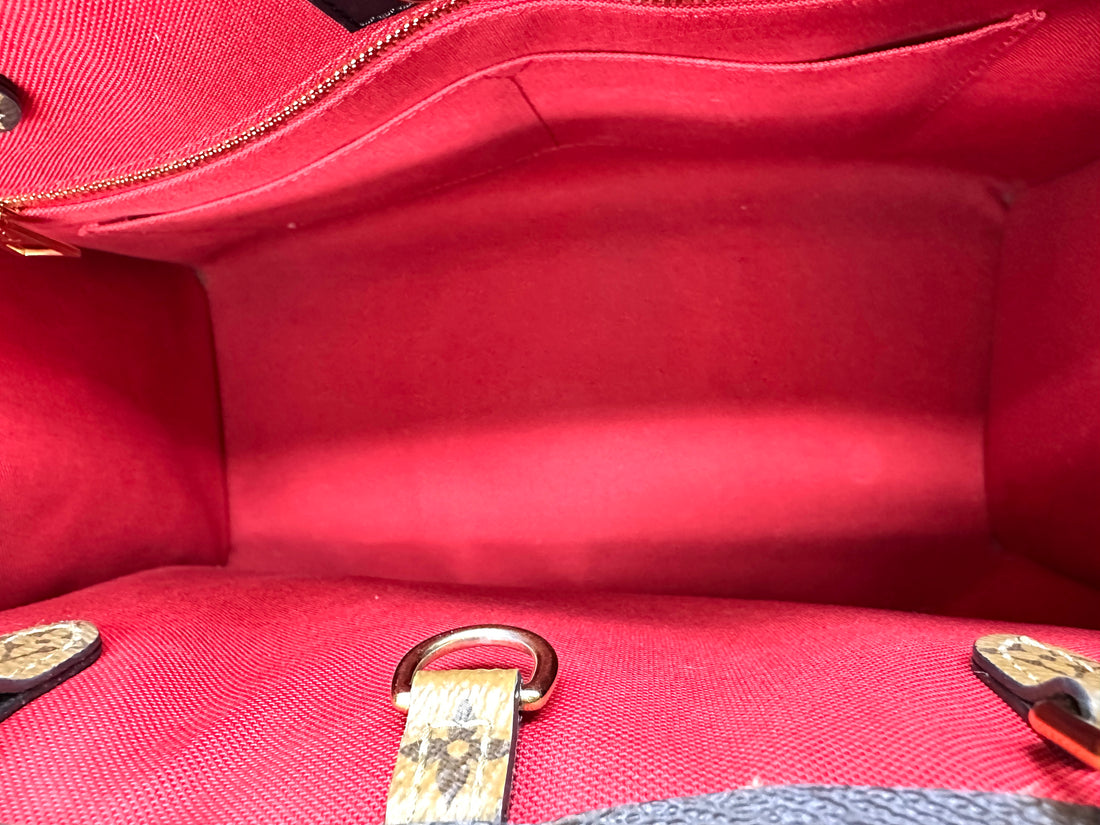 Louis Vuitton OnTheGo GM Brown Monogram Canvas Tote Handle Bag LV2505