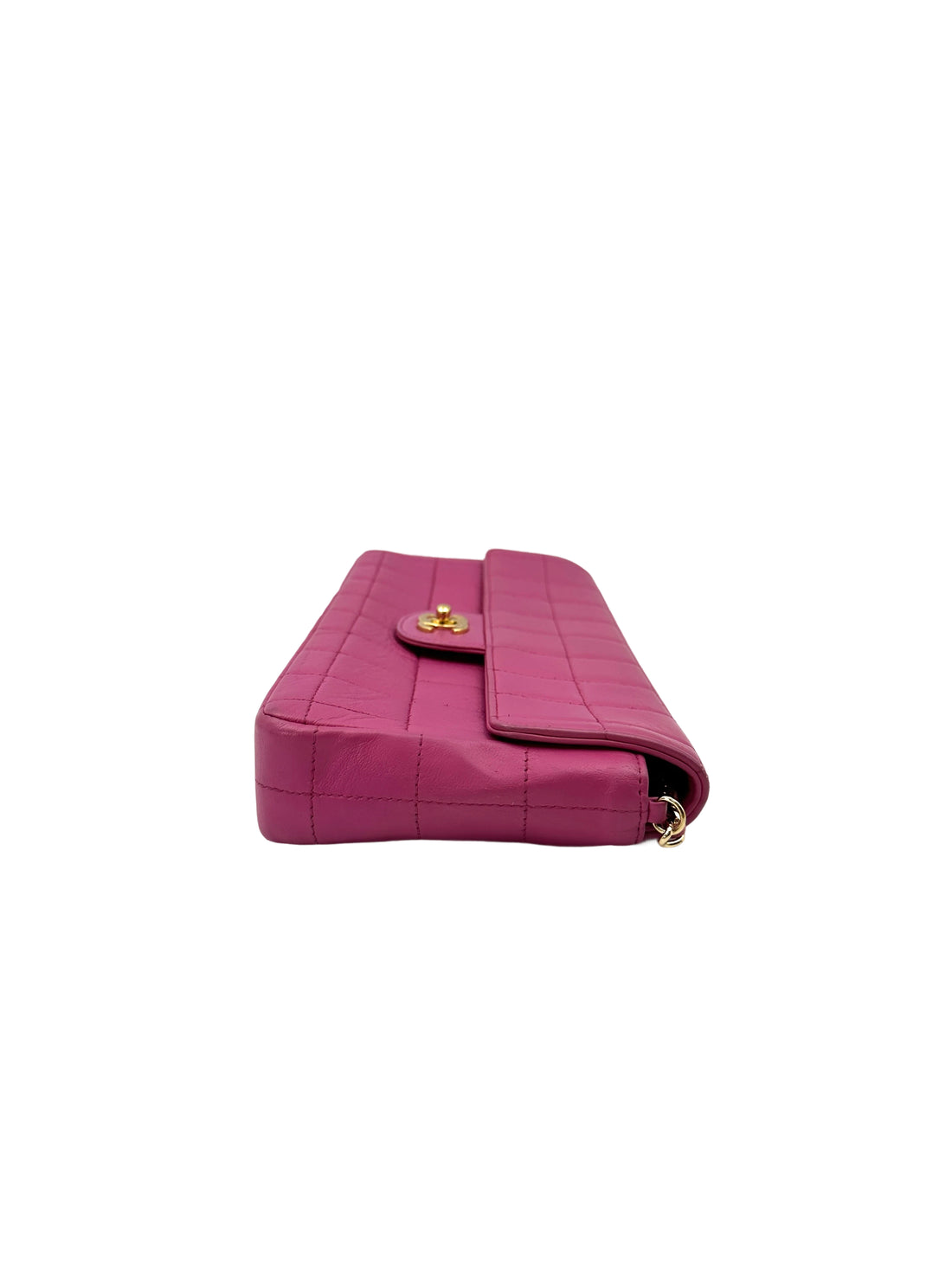 Chanel Chocolate Bar Pink Lambskin Flap Bag(71***34) CC1820