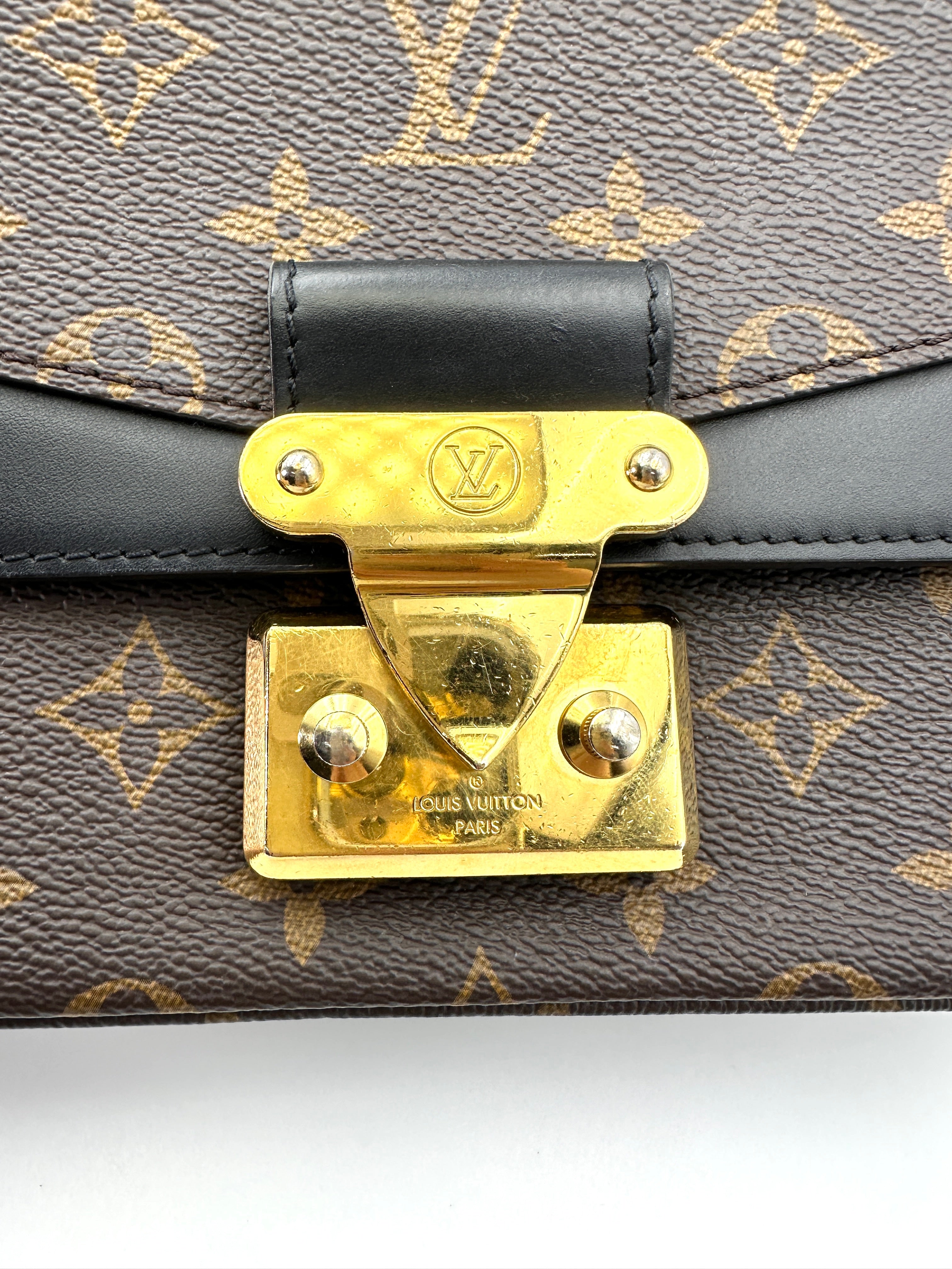 Louis Vuitton Marceau Black Monogram Canvas Shoulder Bag LV2488