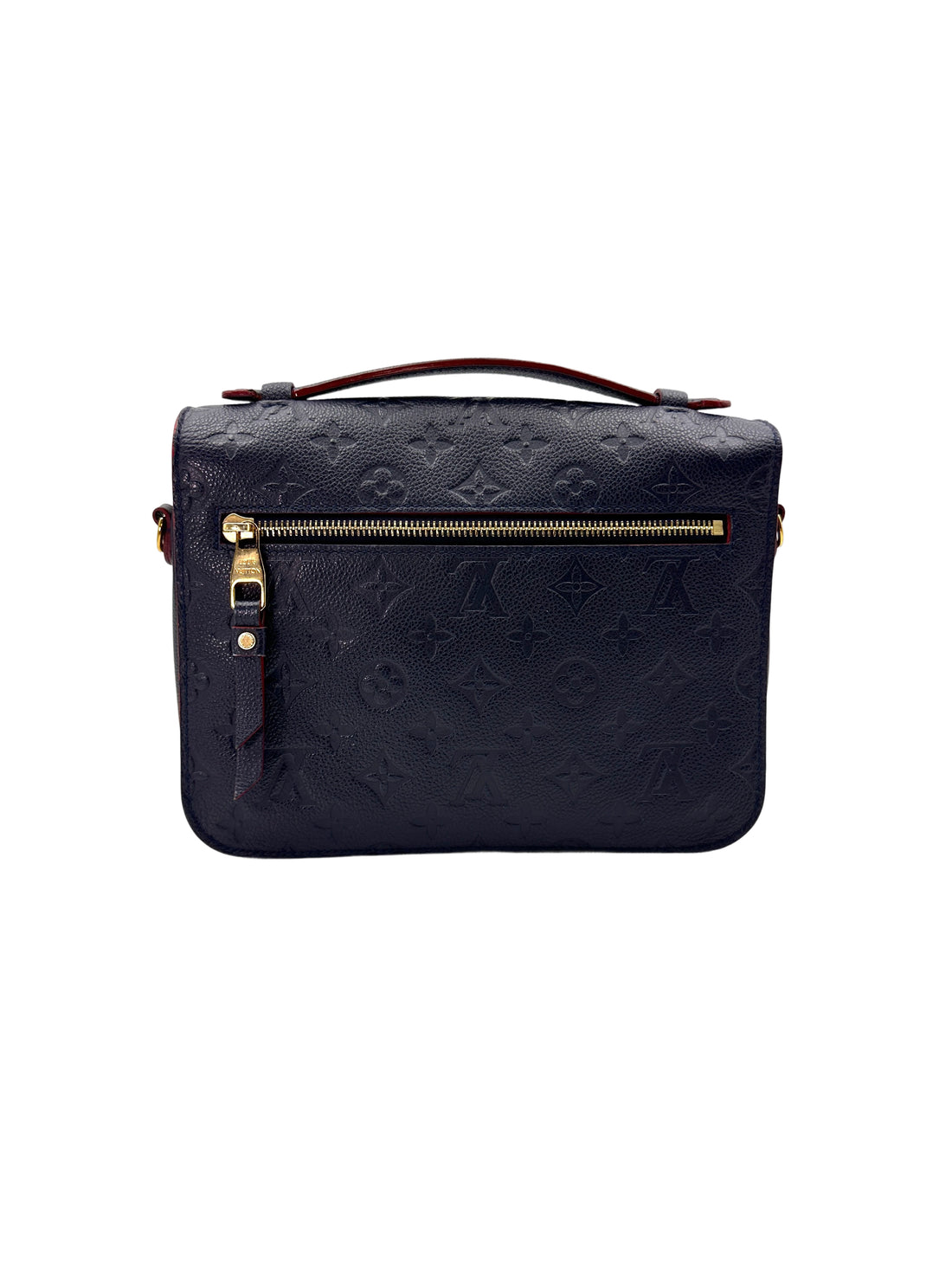 Louis Vuitton Black Monogram Empreinte Leather Pochette Metis LV2489