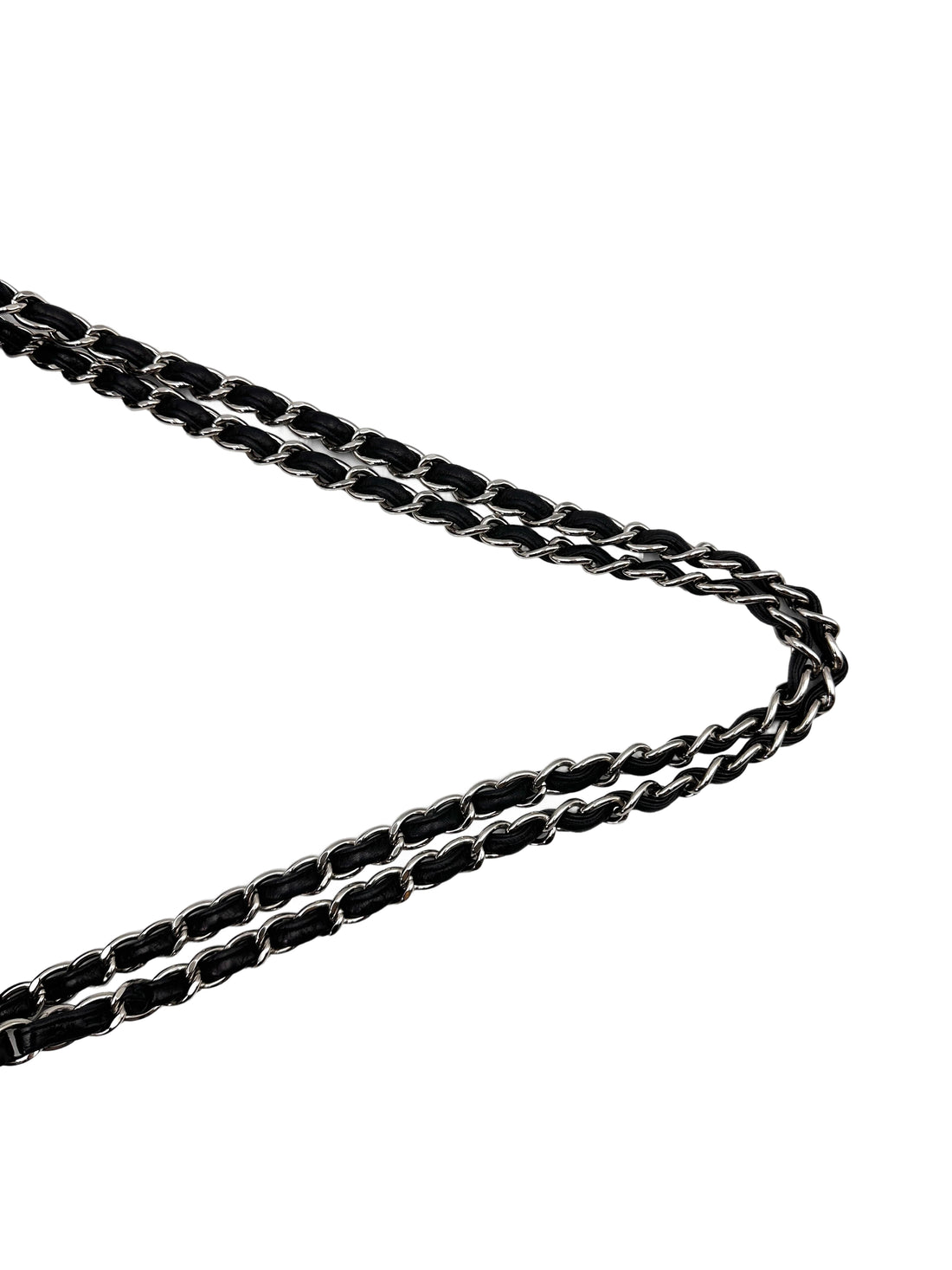 Chanel Classic Flap Black Quilted Leather Maxi Jumbo Shoulder Bag With Silver Buckle(18***02) CC1821