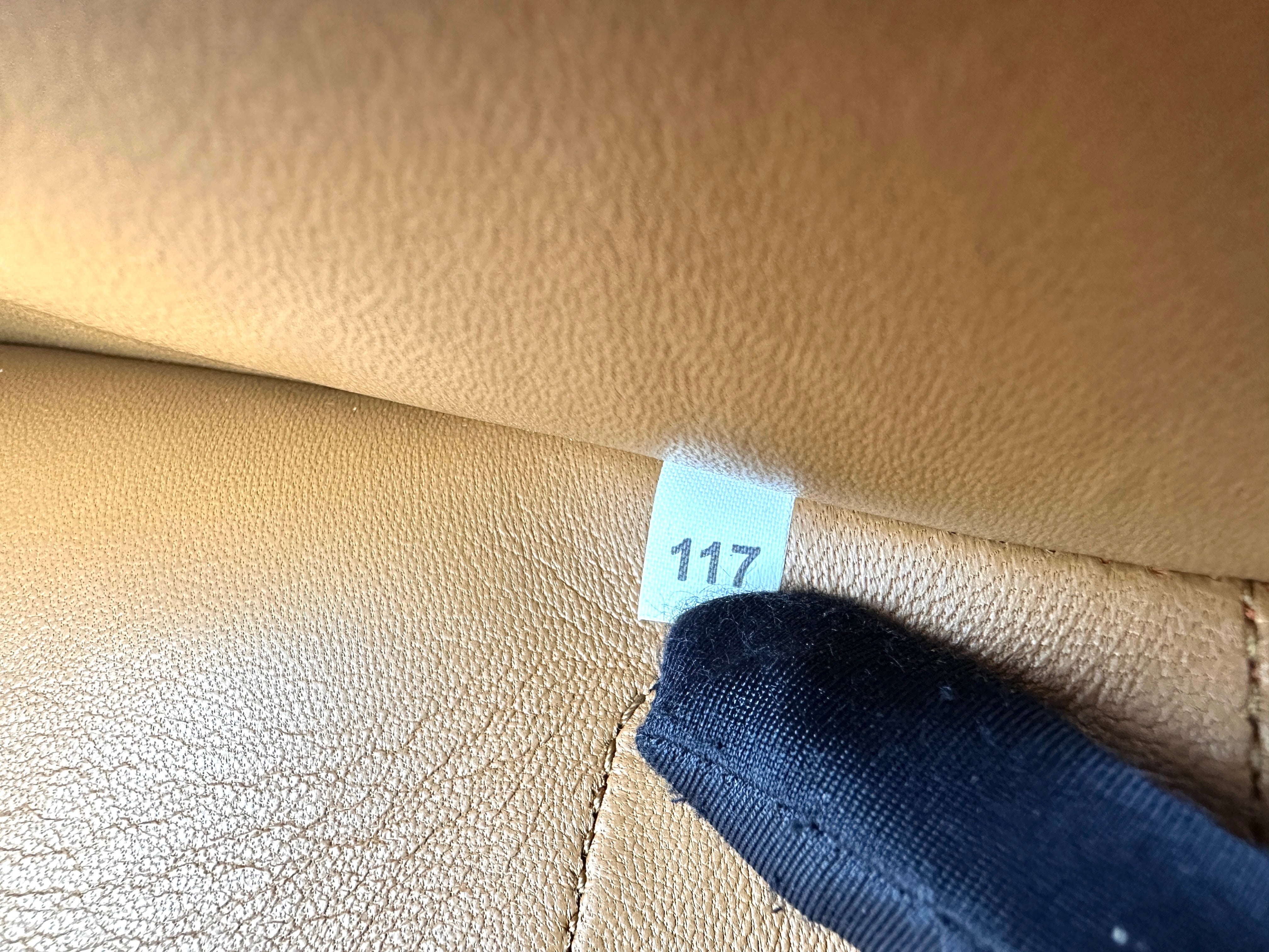 Prada Double Orange Saffiano Cuir Leather Handle Bag PR286