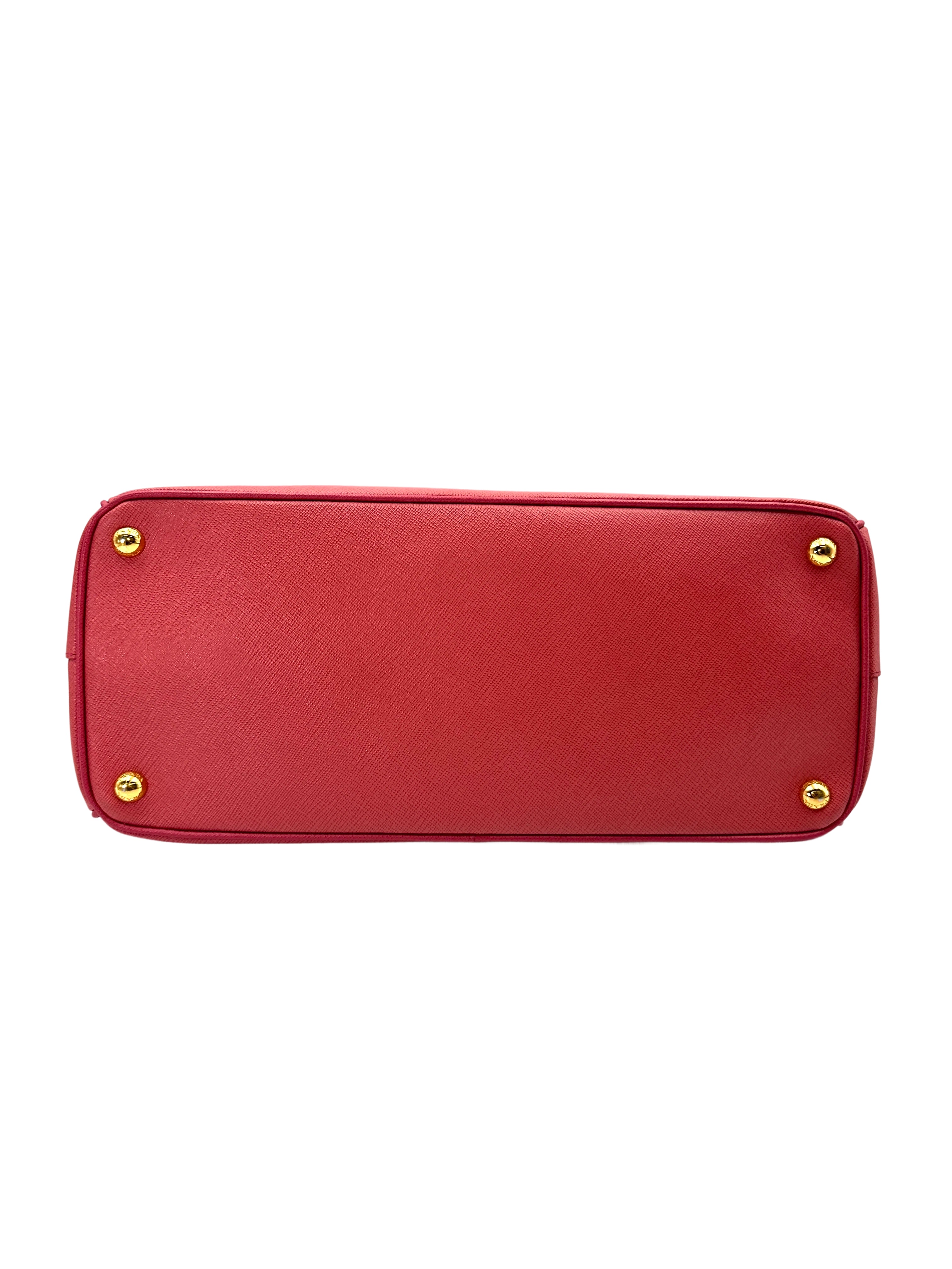 Prada Galleria Red Saffiano Leather Large Size Handle Bag PR287