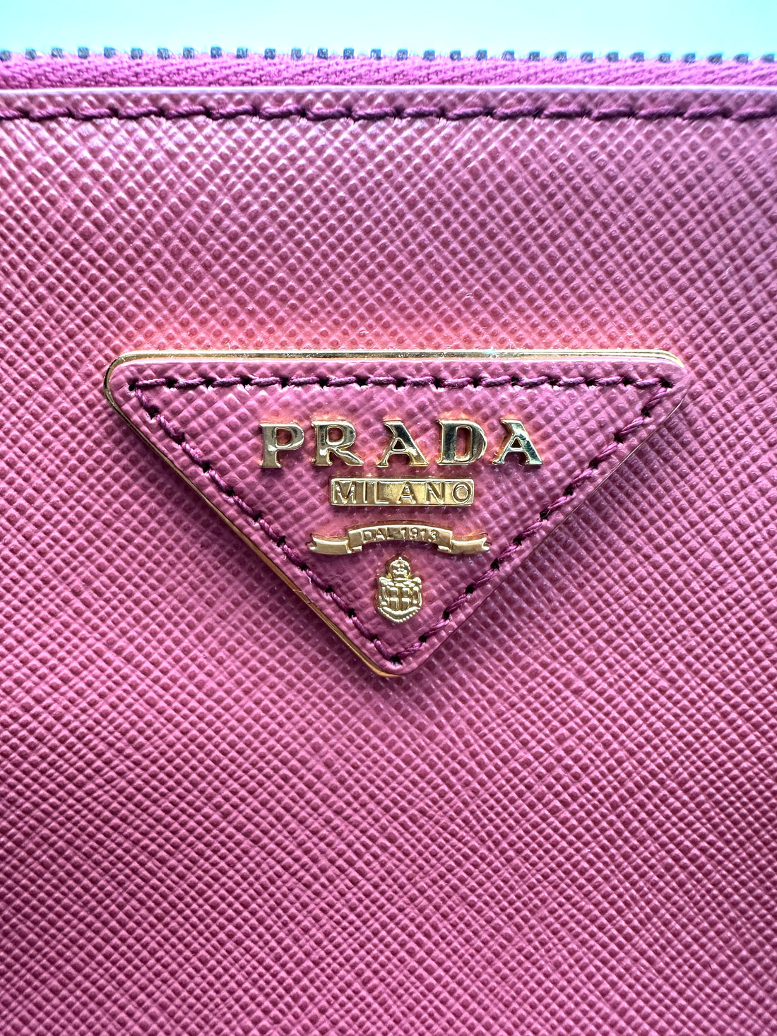 Prada Galleria Red Saffiano Leather Large Size Handle Bag PR287