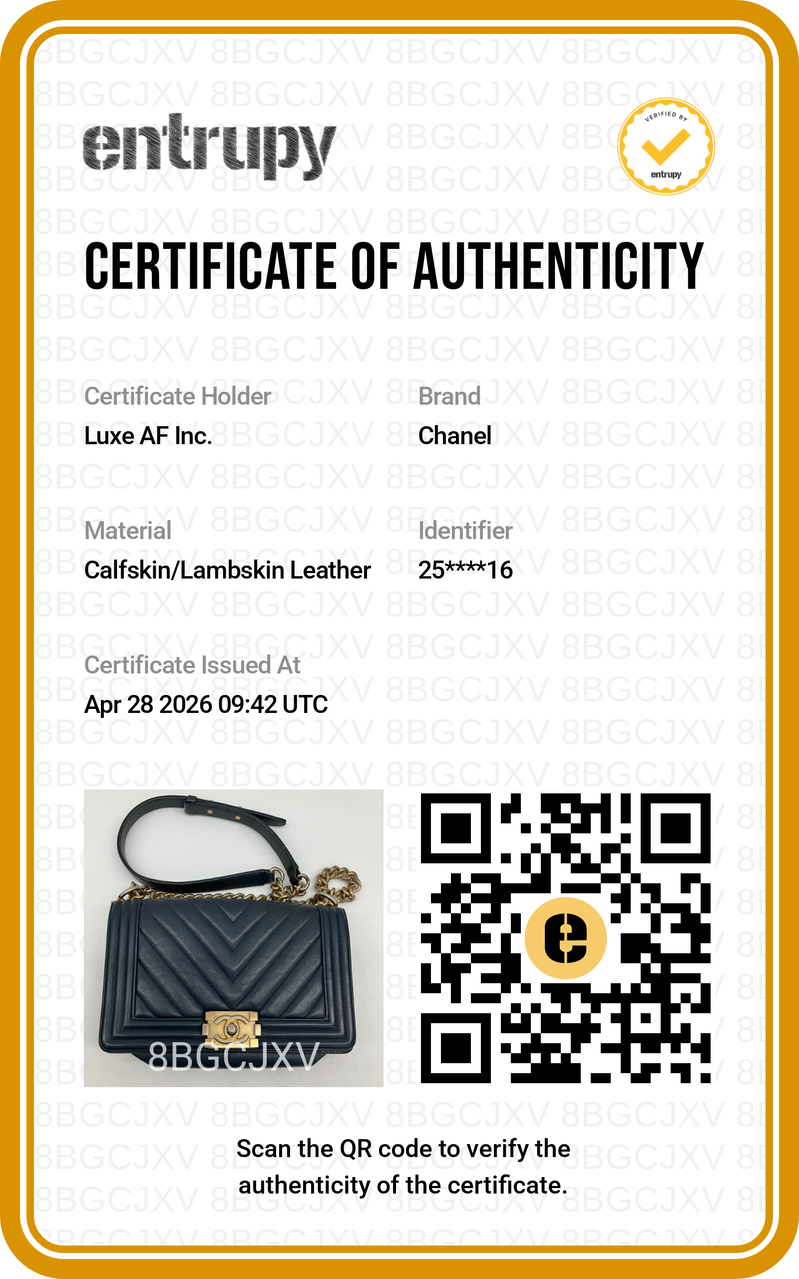 Chanel LeBoy Black Chevron Quilted Leather Flap Bag With Gold Buckle(25***16) CC1845