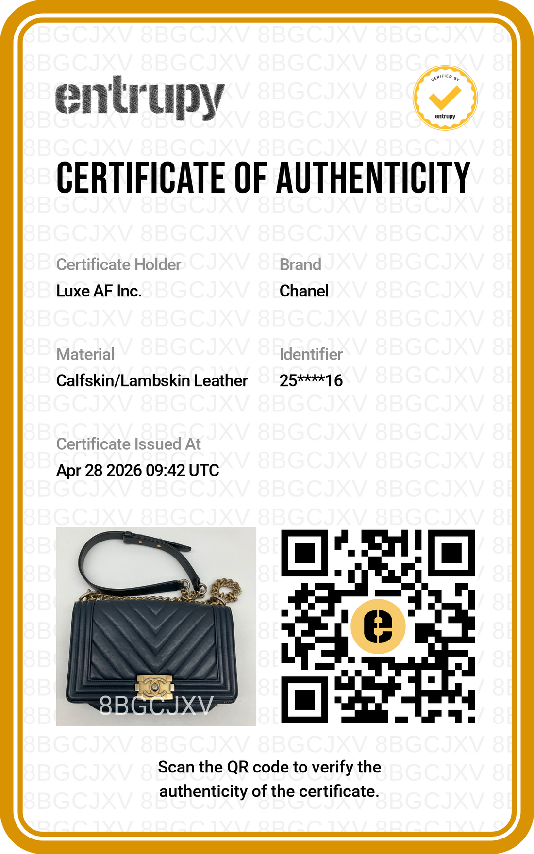 Chanel LeBoy Black Chevron Quilted Leather Flap Bag With Gold Buckle(25***16) CC1845