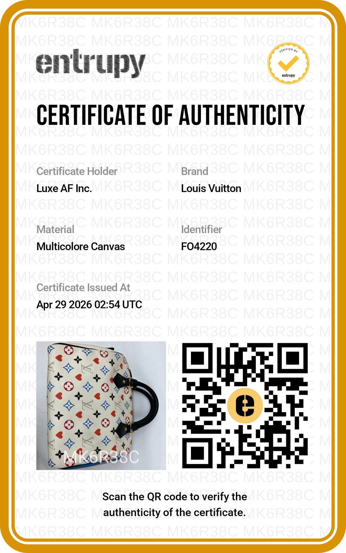 Louis Vuitton Game On Speedy 25 Monogram Handle Bag LV2504