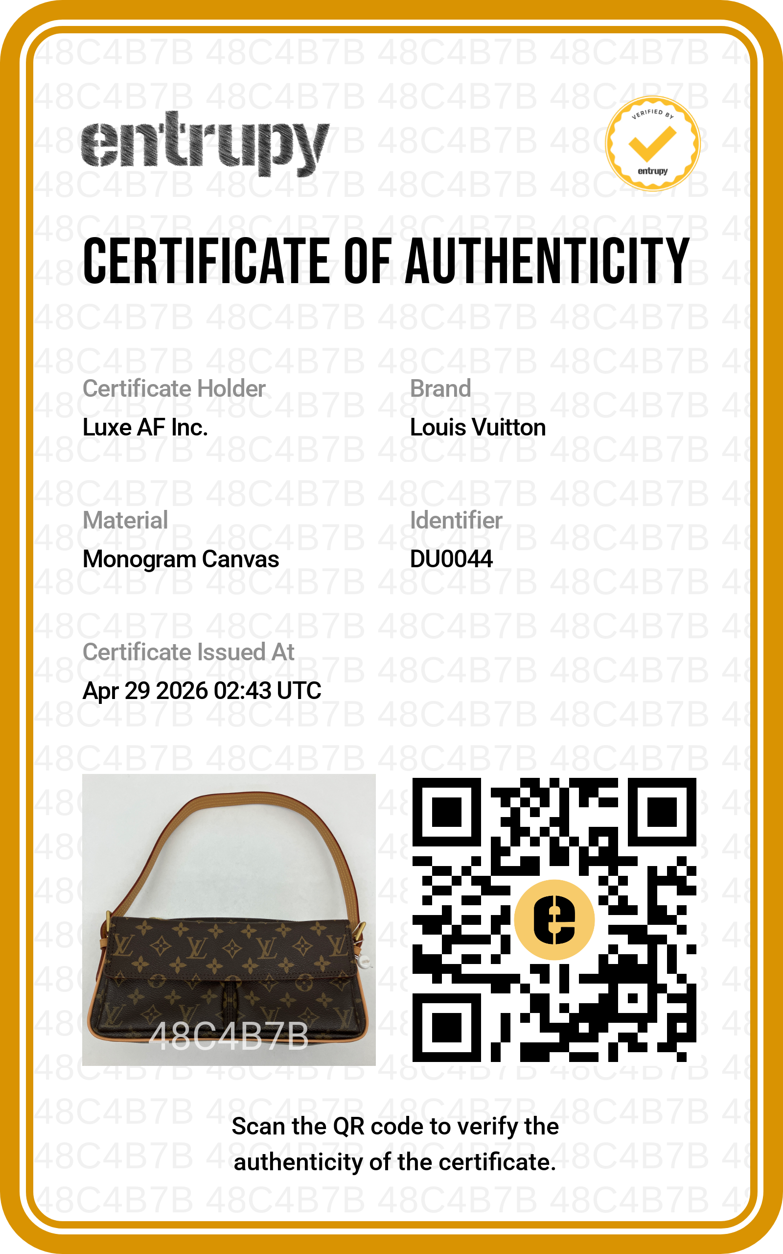 Louis Vuitton Viva Cite Monogram Canvas Shoulder Bag LV2494