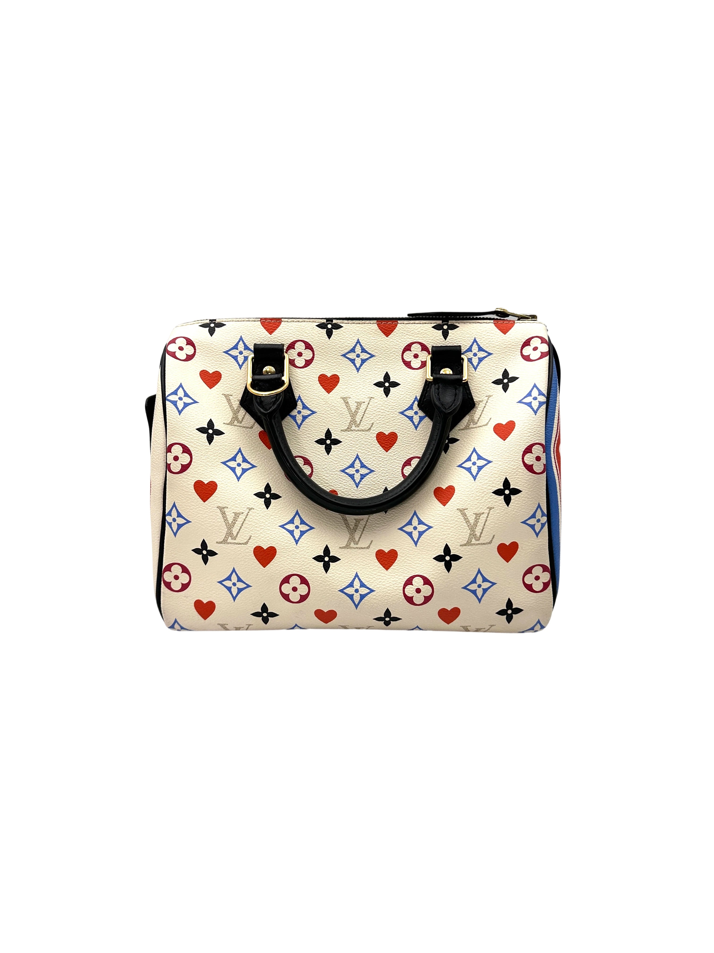 Louis Vuitton Game On Speedy 25 Monogram Handle Bag LV2504