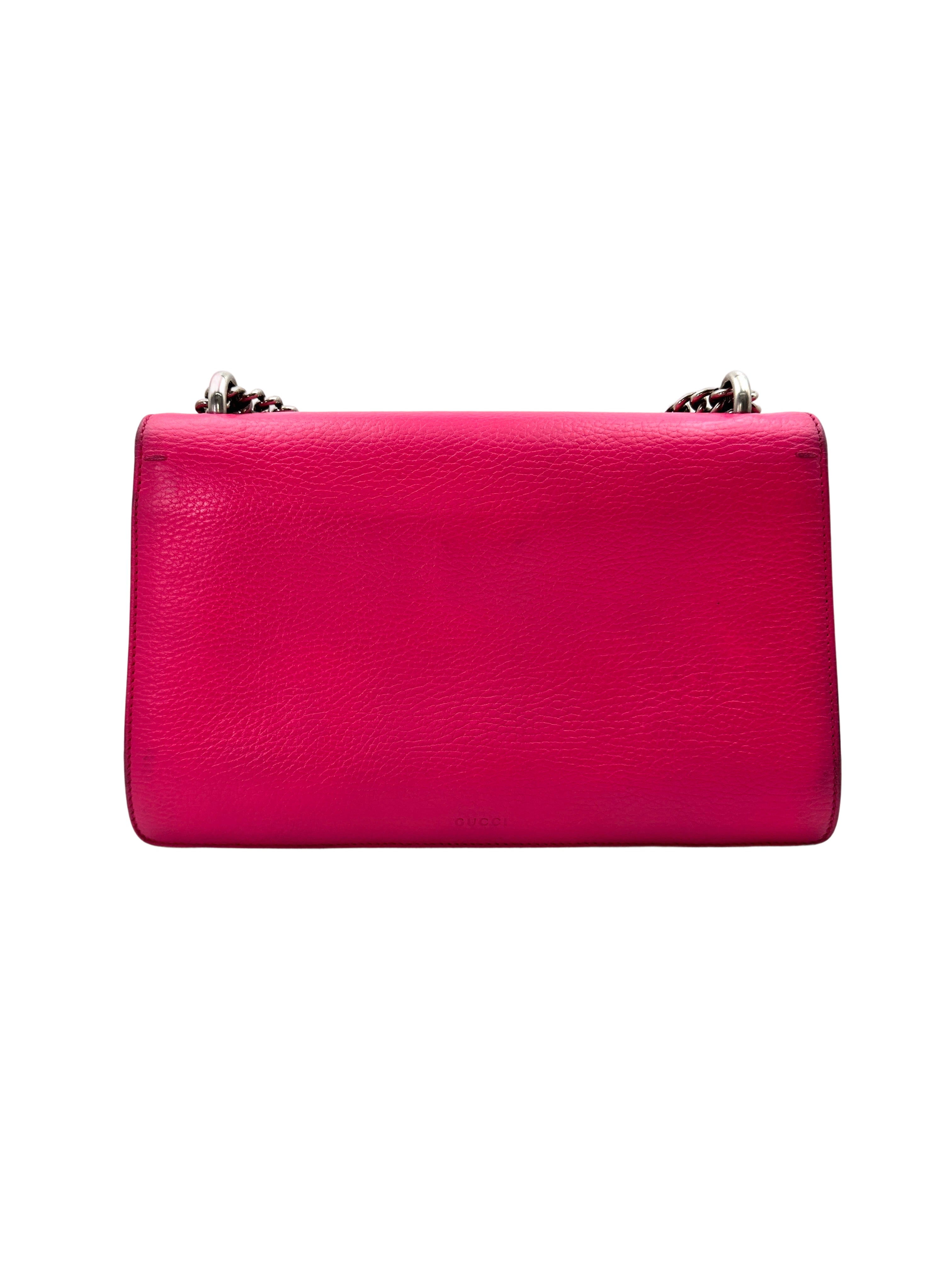 Gucci Dionysus Pink Leather Shoulder Bag GG883