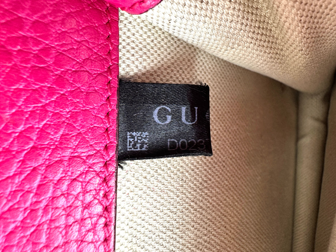 Gucci Dionysus Pink Leather Shoulder Bag GG883
