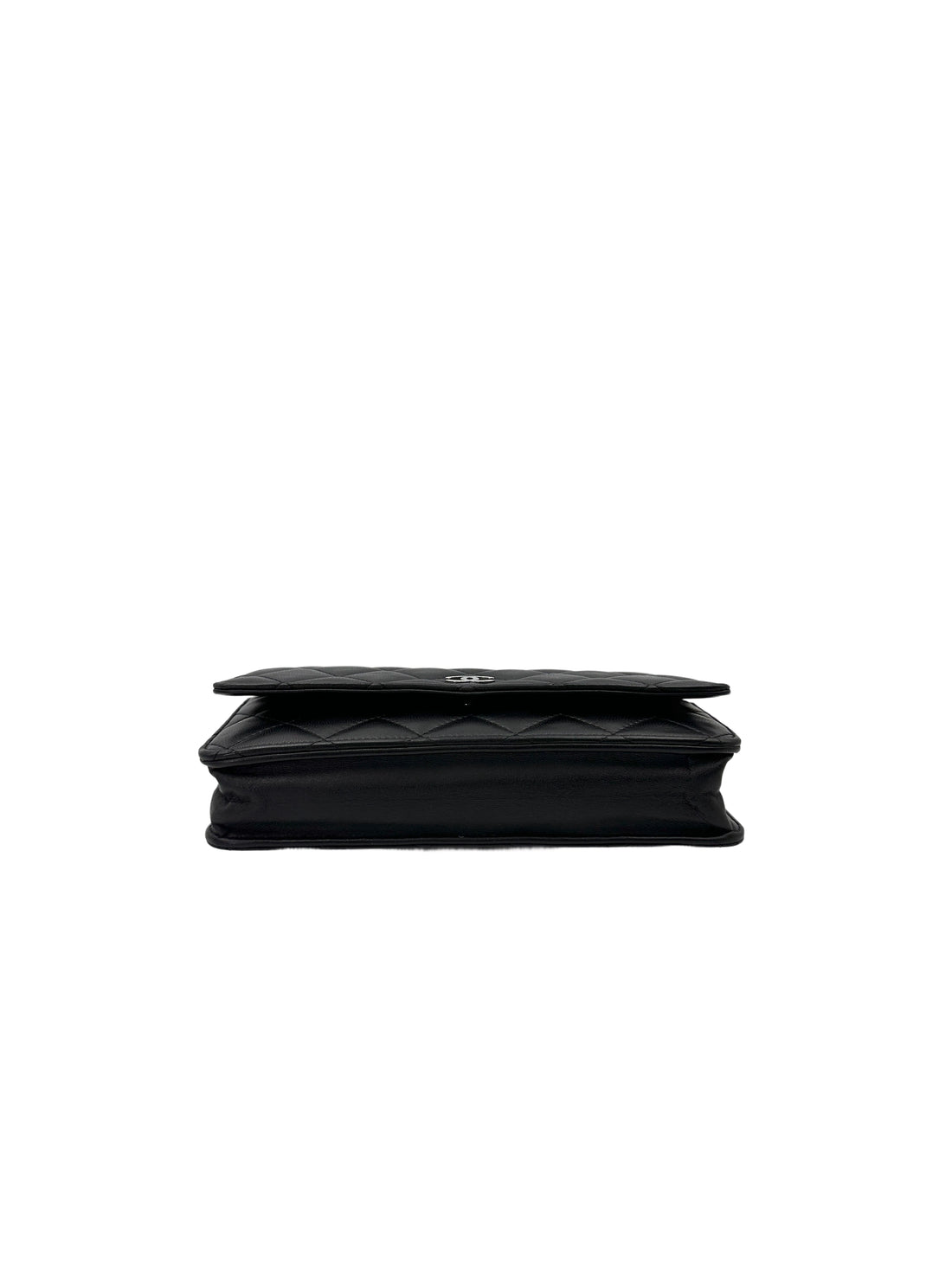 Chanel Black Quilted Leather Wallet On Chain(13***89) CC1831