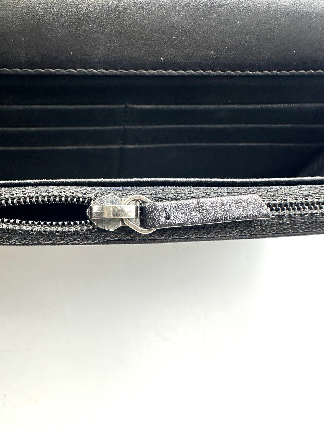 Chanel Black Quilted Patent Leather Wallet On Chain(19***13) CC1836