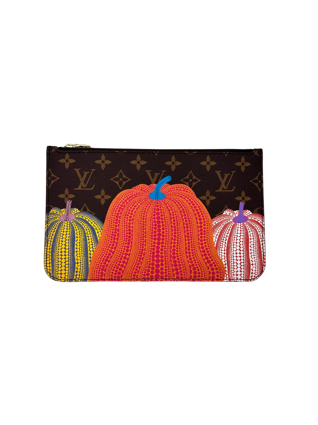 Louis Vuitton x Yayoi Kusama Neverfull Monogram Pumpkin Handle Bag LV2507