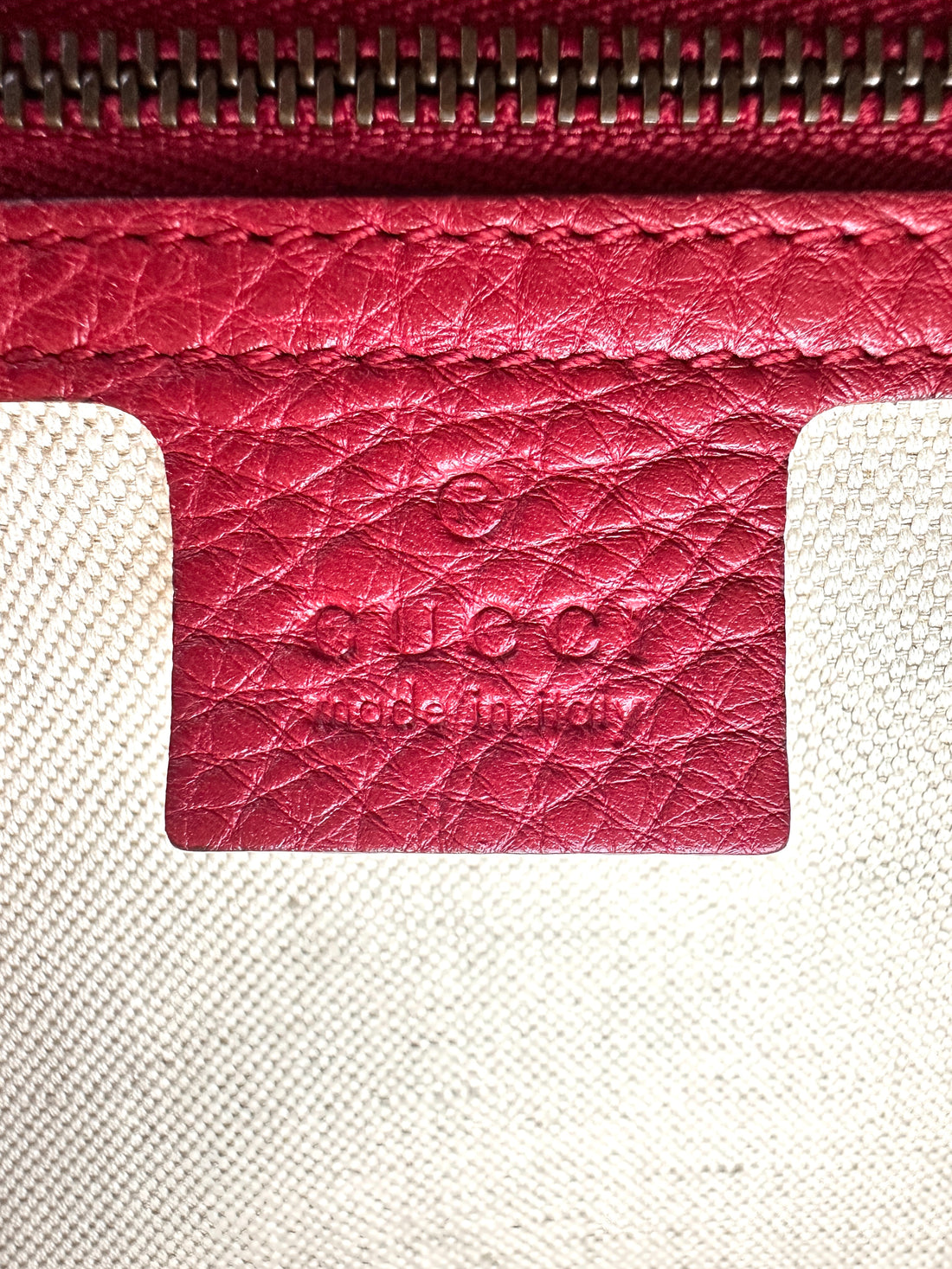 Gucci GG Marmont Red Raffia Woven Shoulder Bag GG873