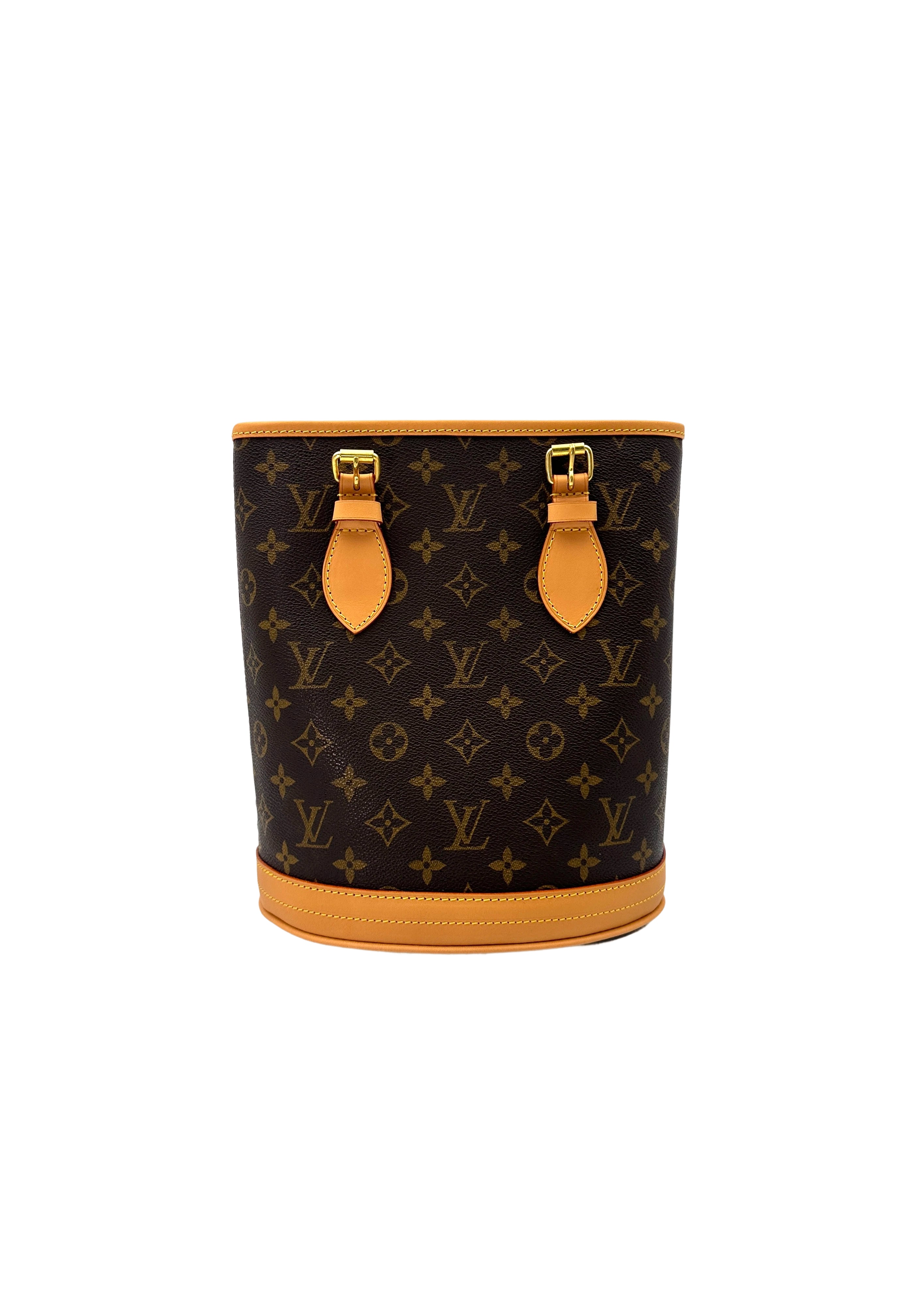Louis Vuitton Petit Bucket 23 Monogram Canvas Shoulder Bag LV2500